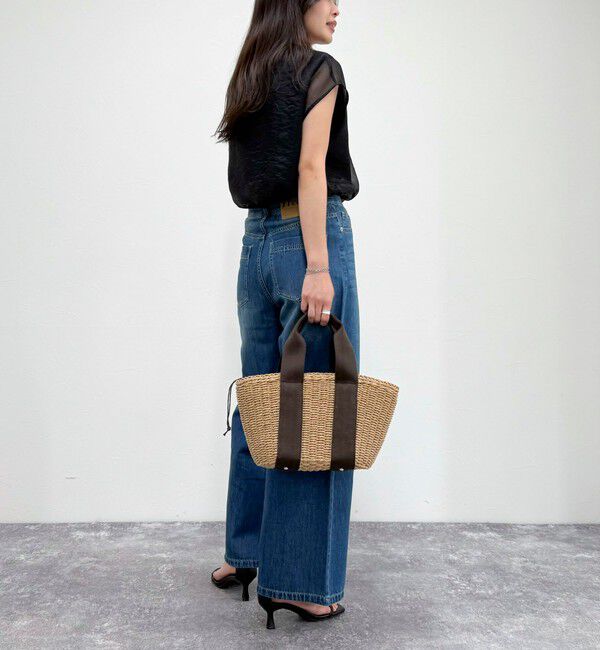 fredy emue「シアーオーガンジーレイヤードノースリーブブラウス」|シャツ・ブラウス|