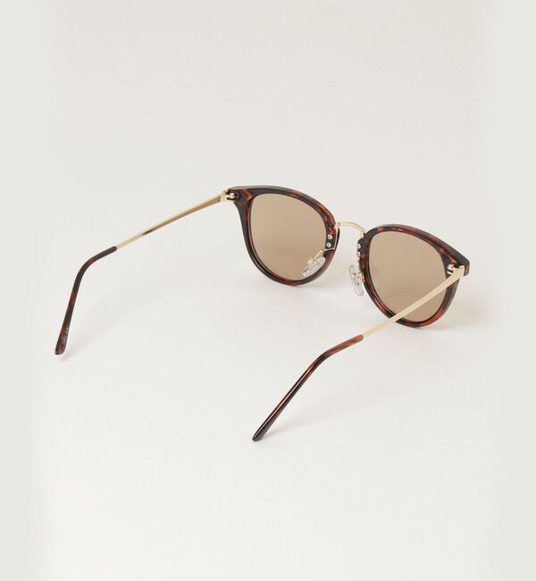 fredy emue「メタルテンプルボストンサングラス」|サングラス|