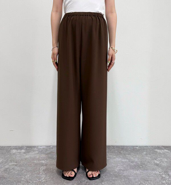 fredy emue「ミニマルリラックスイージーパンツ」|チノ|