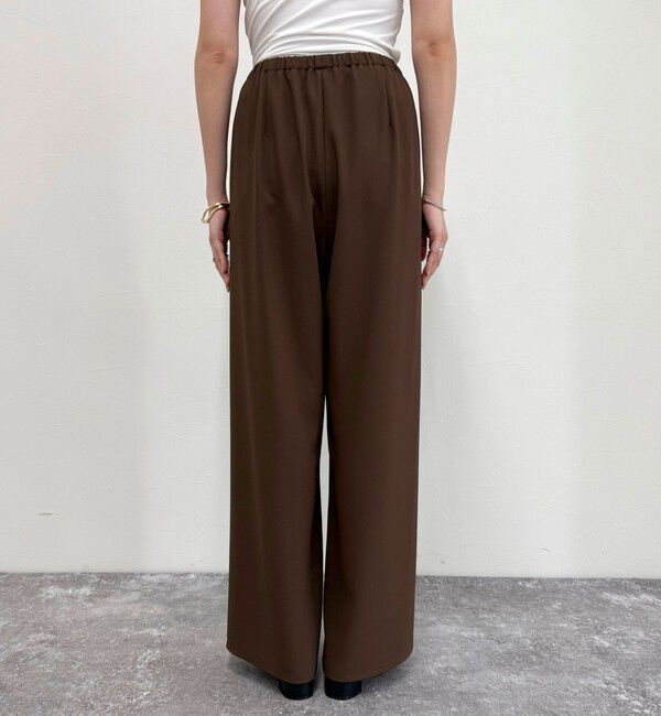 fredy emue「ミニマルリラックスイージーパンツ」|チノ|