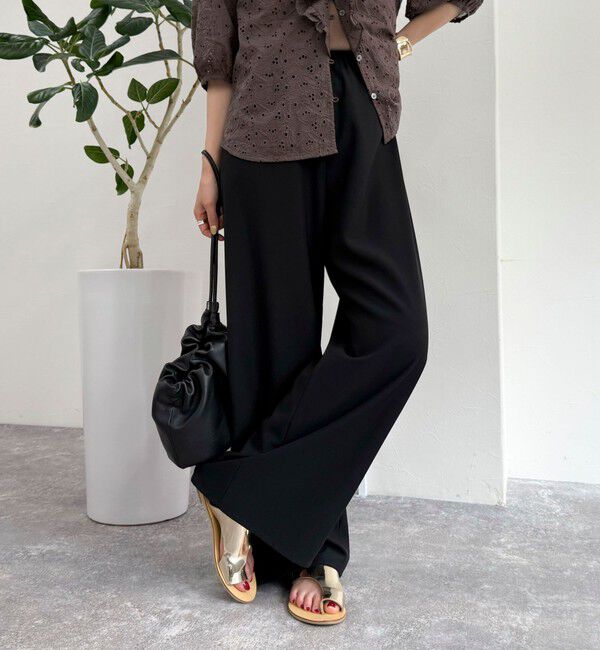 fredy emue「ミニマルリラックスイージーパンツ」|チノ|