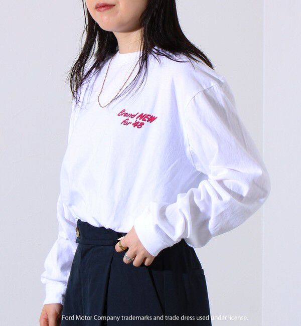 GLOSTER「【GOOD ROCK SPEED】FORD/フォード バックプリント ロングスリーブTシャツ ロンT」|Tシャツ・カットソー|