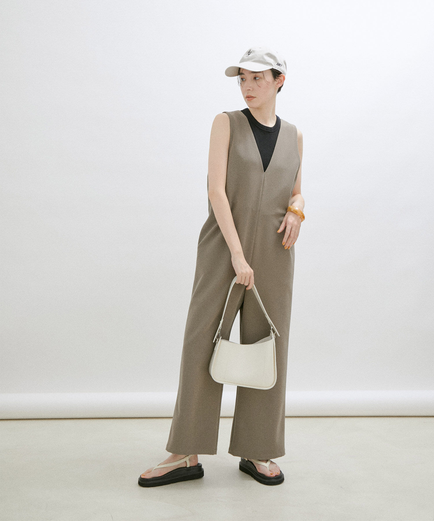 SALON adam et rope'「【Smile Cotton】ノースリーブプルオーバー/タンクトップ」|Tシャツ・カットソー|