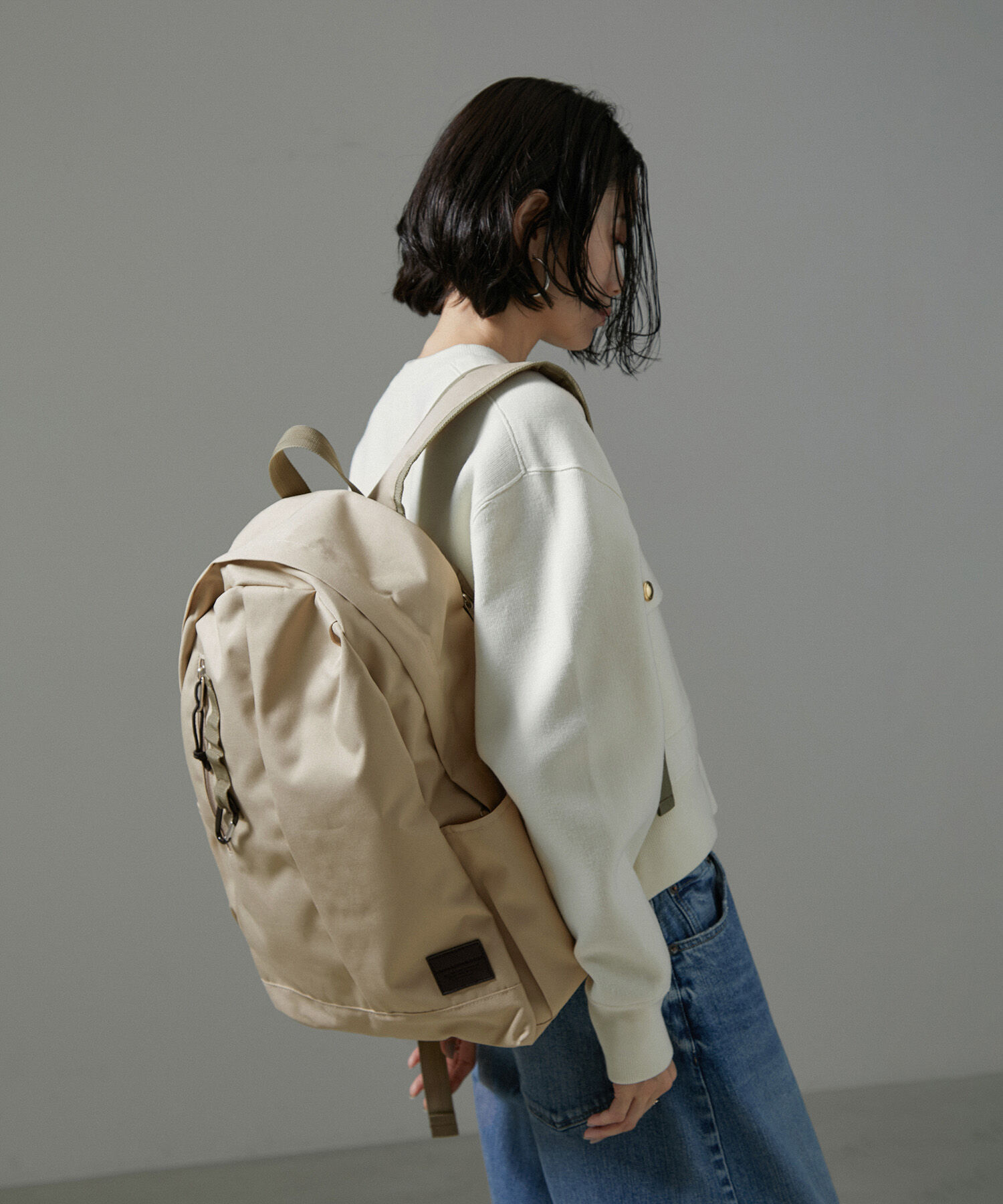 SALON adam et rope'「[新色追加！]【WEB限定】[ショルダーバッグ付き・ユニセックスで使える・軽量]マザーズリュック3」|リュック|キナリ(16)