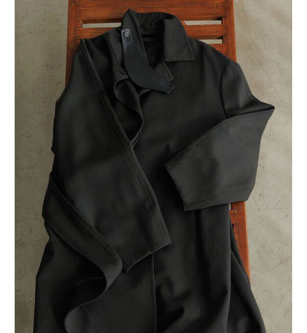 SALON adam et rope'「VISTO WOOL GABA スタンドカラーコート」|ステンカラーコート|