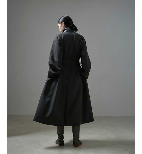 SALON adam et rope'「VISTO WOOL GABA スタンドカラーコート」|ステンカラーコート|