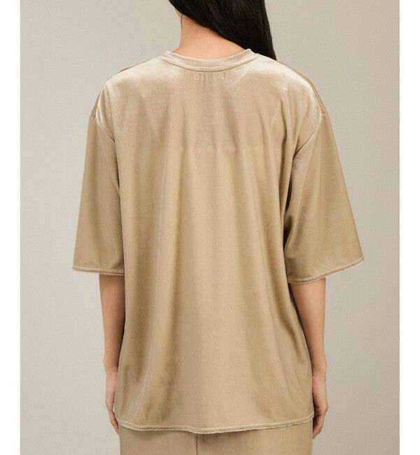 SALON adam et rope'「トリアセベロアボックスTシャツ［セットアップ対応］」|Tシャツ・カットソー|