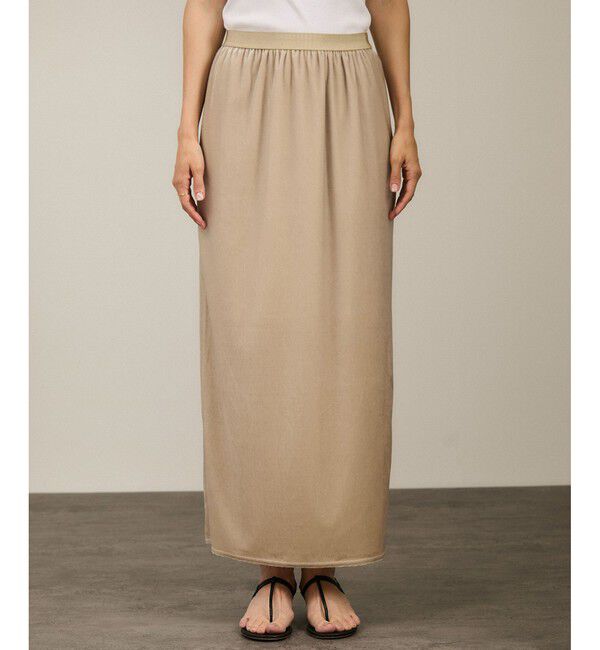 SALON adam et rope'「トリアセベロアナロースカート / セットアップ対応」|スカート|