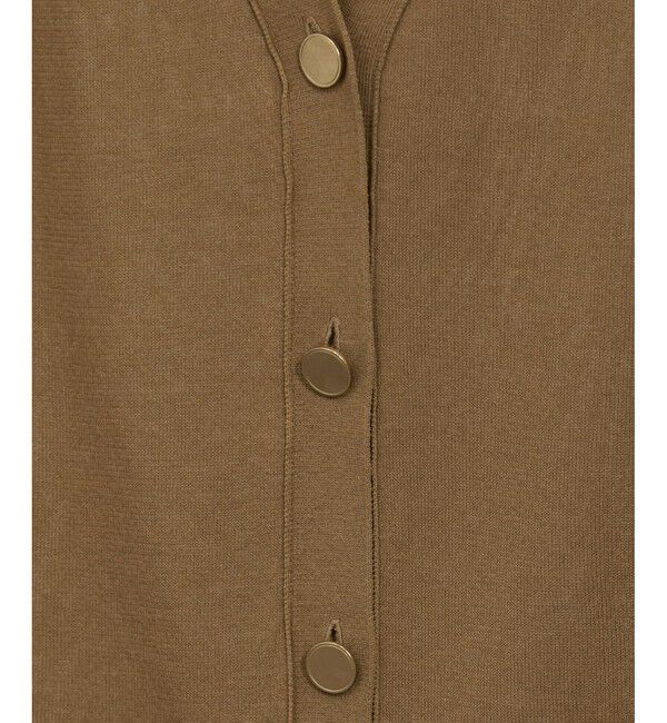 SALON adam et rope'「【WEB限定】ドライタッチメタルボタンニットジレ / ベスト［洗える］」|ベスト・ジレ|