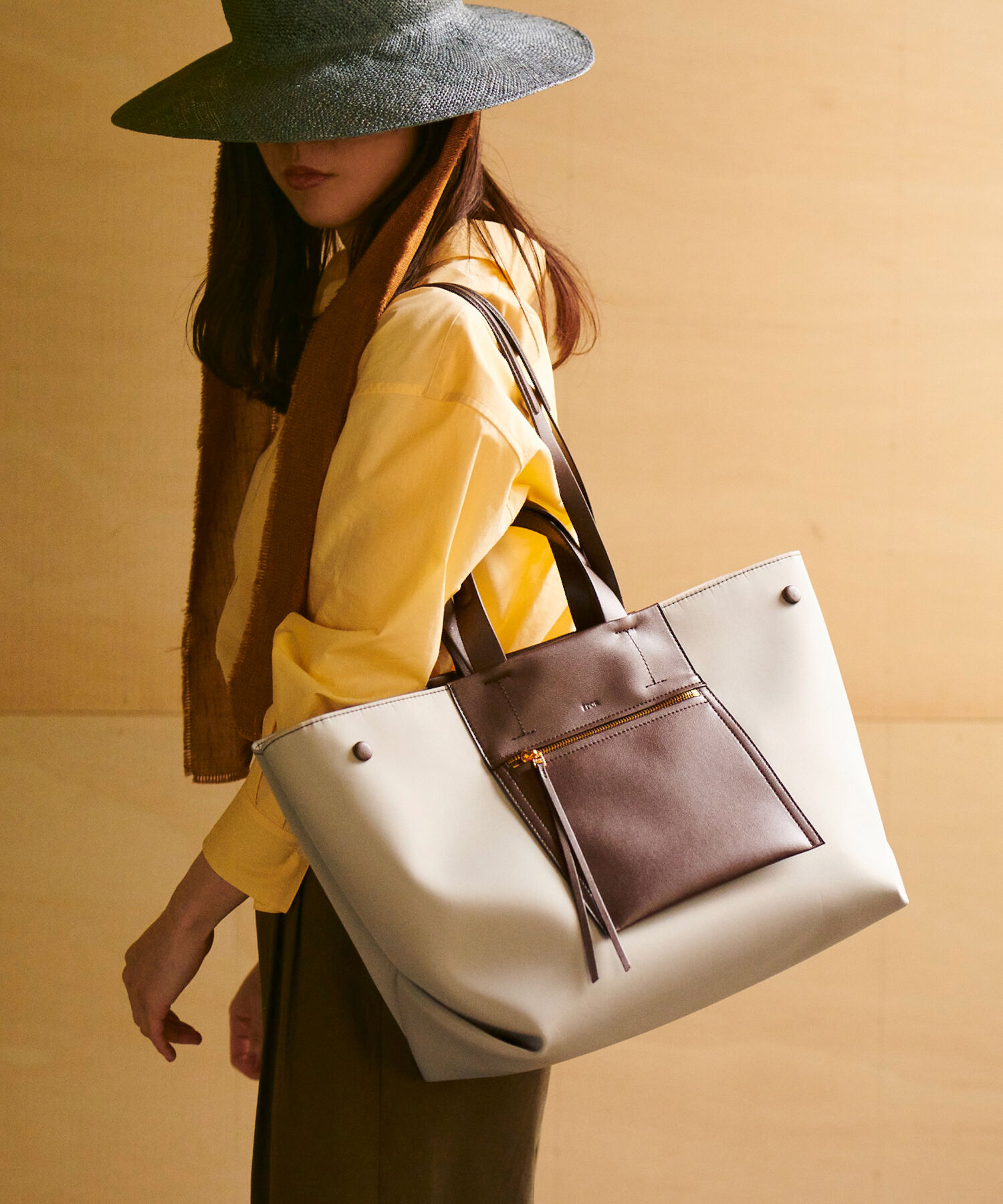 ROPE「【E&rsquo;POR】【A4対応】【撥水/雨の日】D BAG Large」|ハンドバッグ|