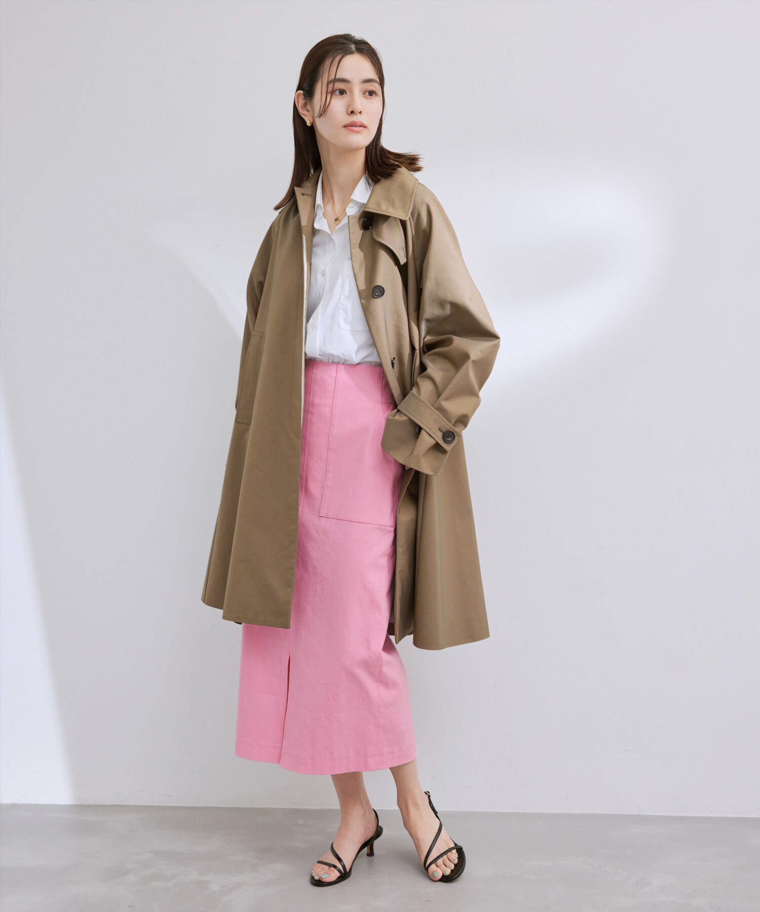 ROPE「定番ポケット付きタイトスカート」|スカート|