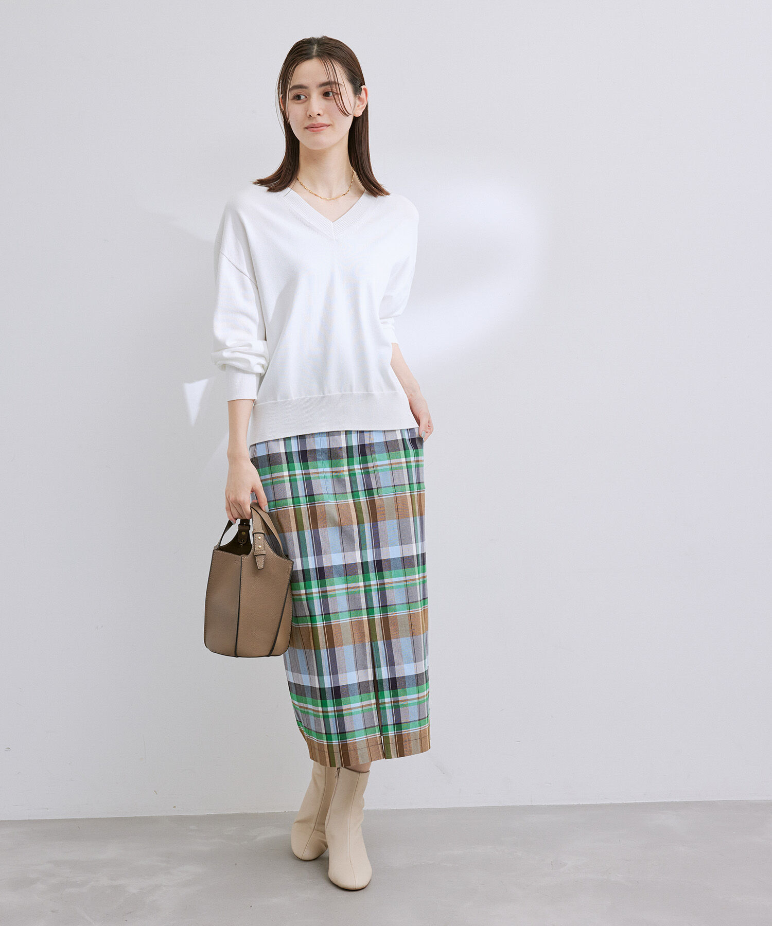 ROPE「定番ポケット付きタイトスカート」|スカート|