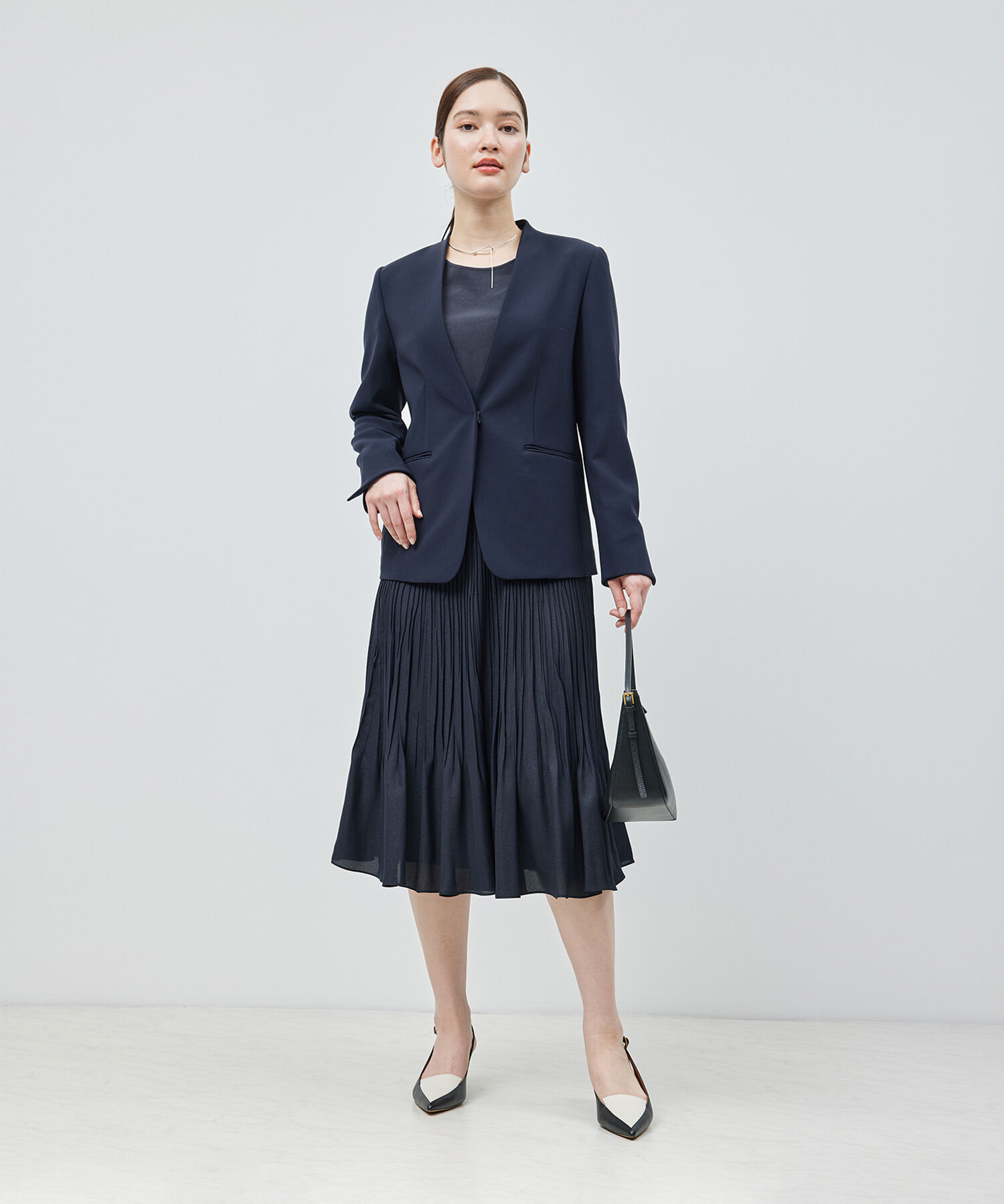 ROPE「シルクライクサテン長袖Tシャツ」|Tシャツ・カットソー|