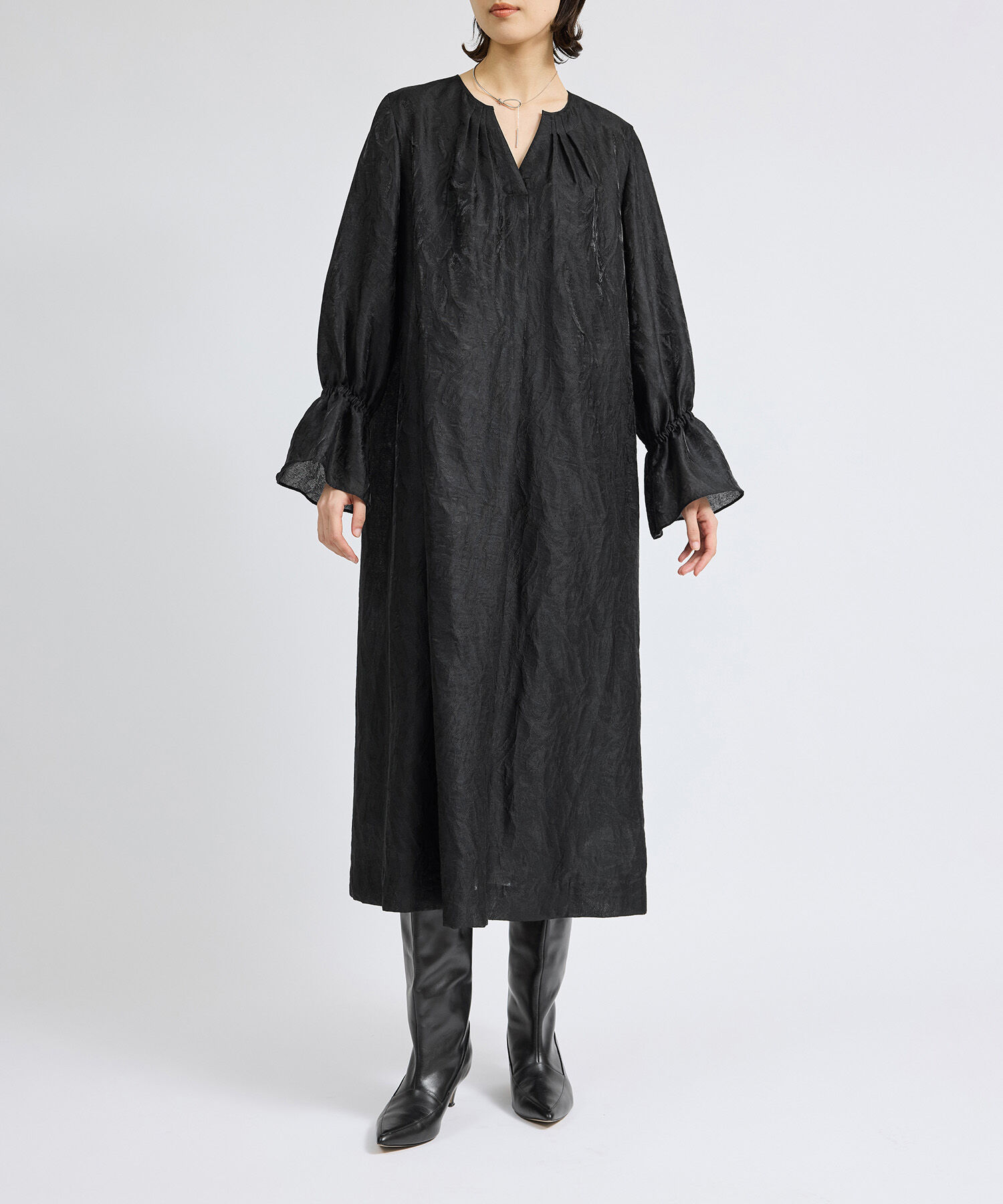 ROPE「シアージャガードスキッパーワンピース」|ワンピース|