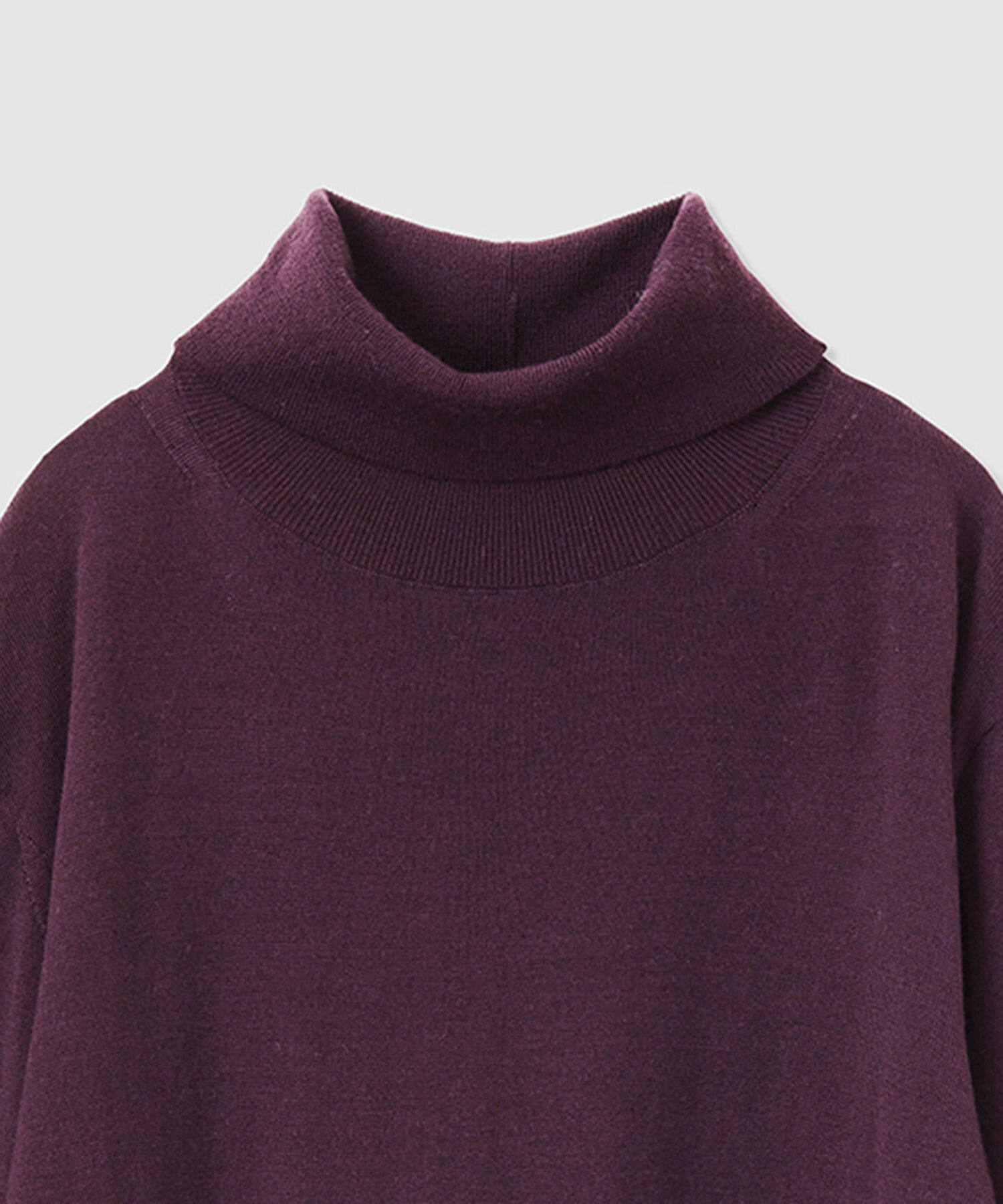 ROPE「Super160`sメリノウールタートルネックニット【ロロ・ピアーナ社製ウール使用】/アンサンブル対応」|ニット・セーター|