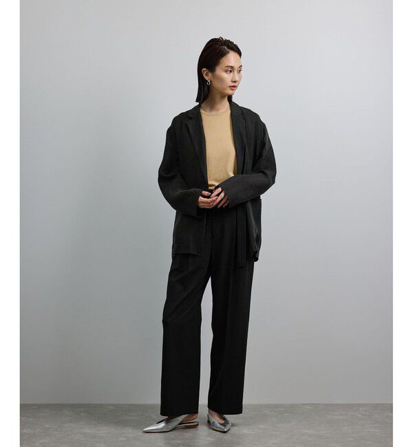 ROPE「【洗える・新色追加】シアーライトジャケット」|テーラードジャケット|