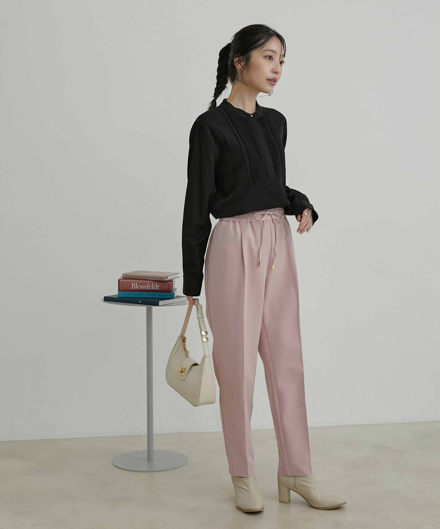 VIS「ドロストイージーテーパードパンツ」|スラックス|