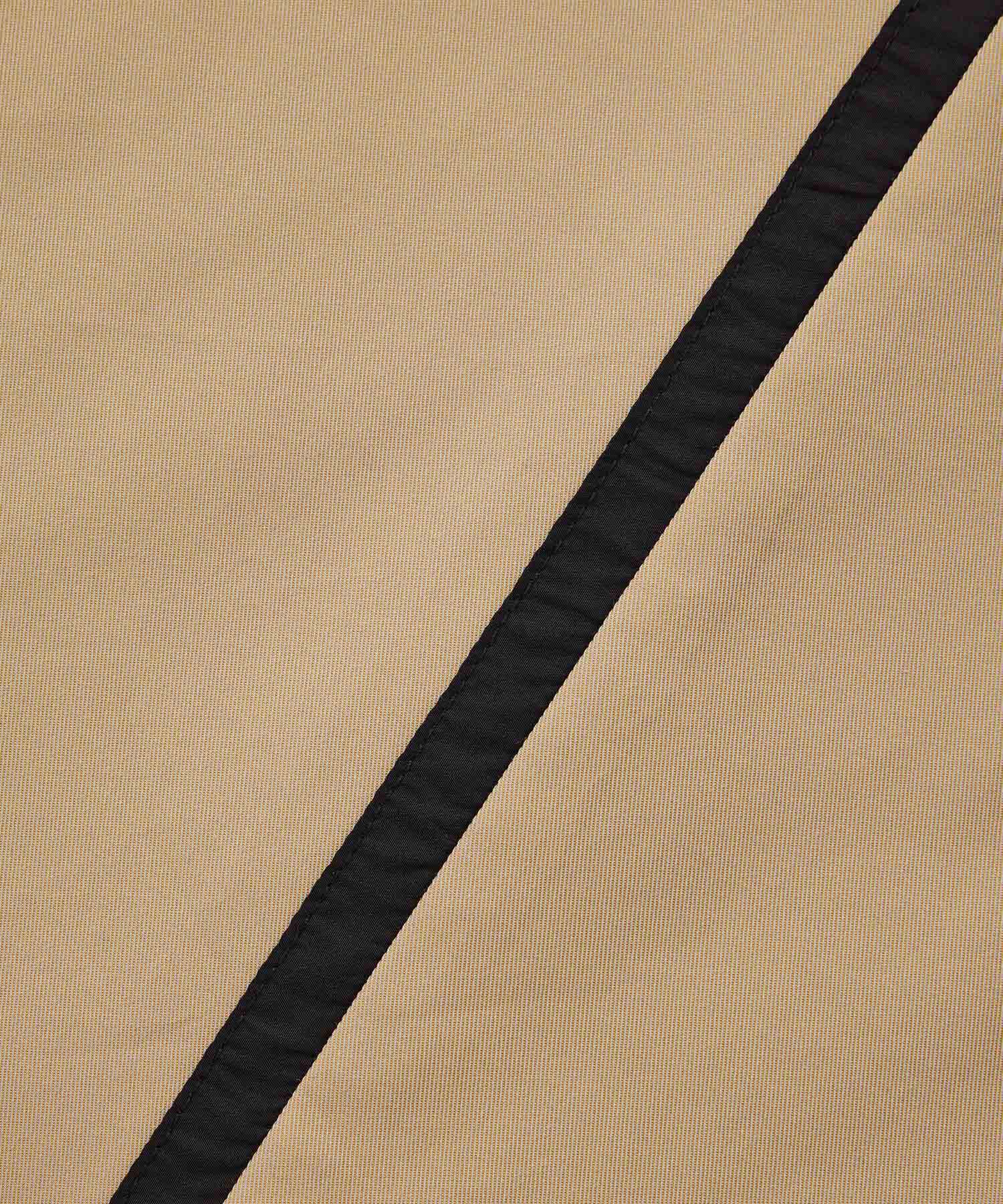 VIS「【洗える】サイドラインワイドパンツ」|スラックス|