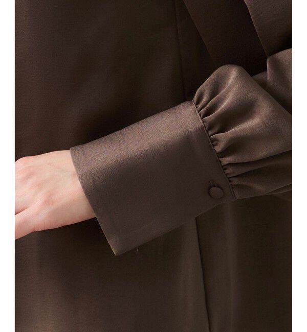 VIS「サテンボウタイブラウス」|シャツ・ブラウス|