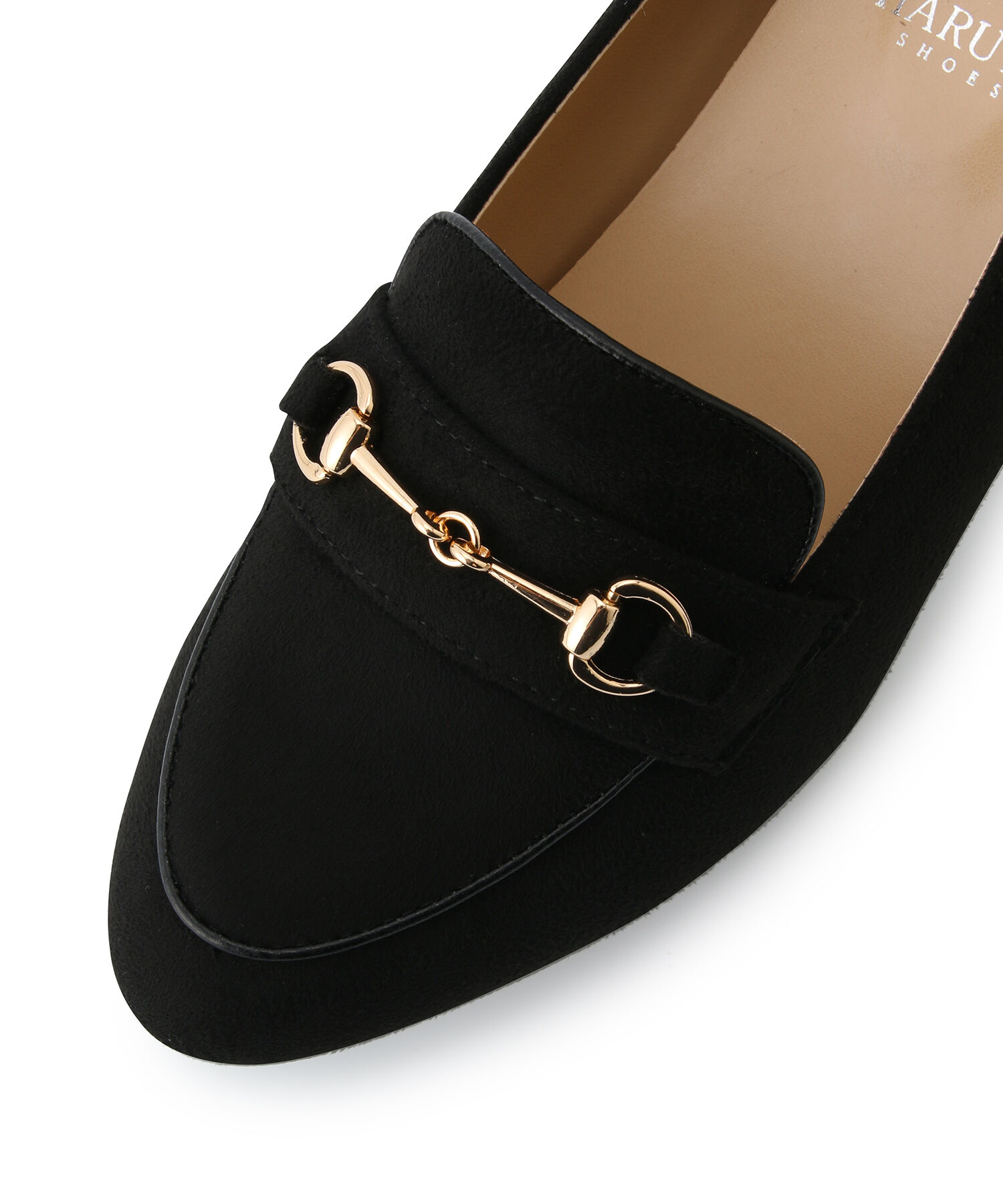 ROPE PICNIC PASSAGE「ROPE' PICNIC PASSAGE byHARUTA/リサイクルスエードヒールアップローファー」|ローファー|