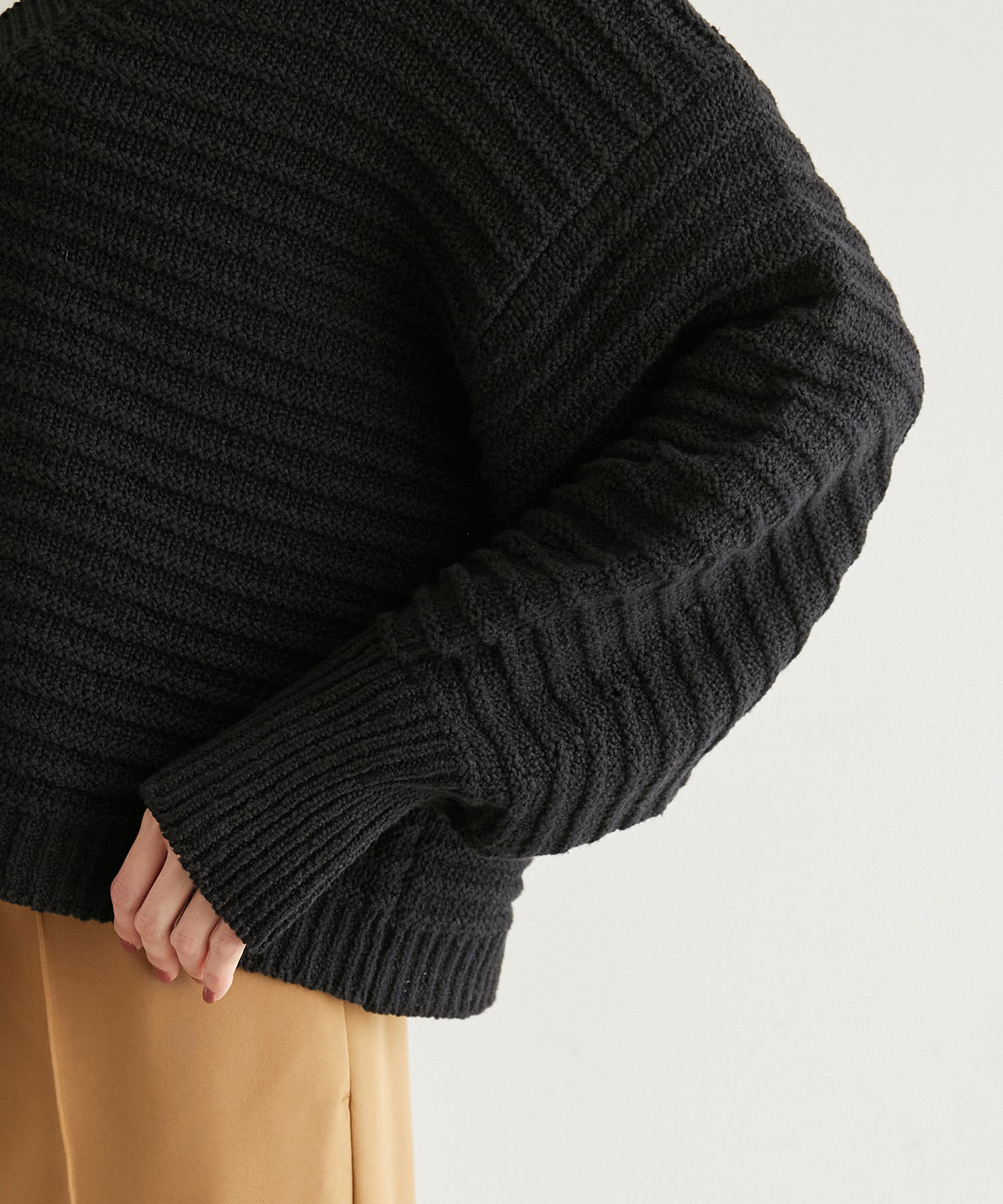 Rope&rsquo;Picnic「リリーヤーンショート丈ニットカーディガン」|カーディガン|