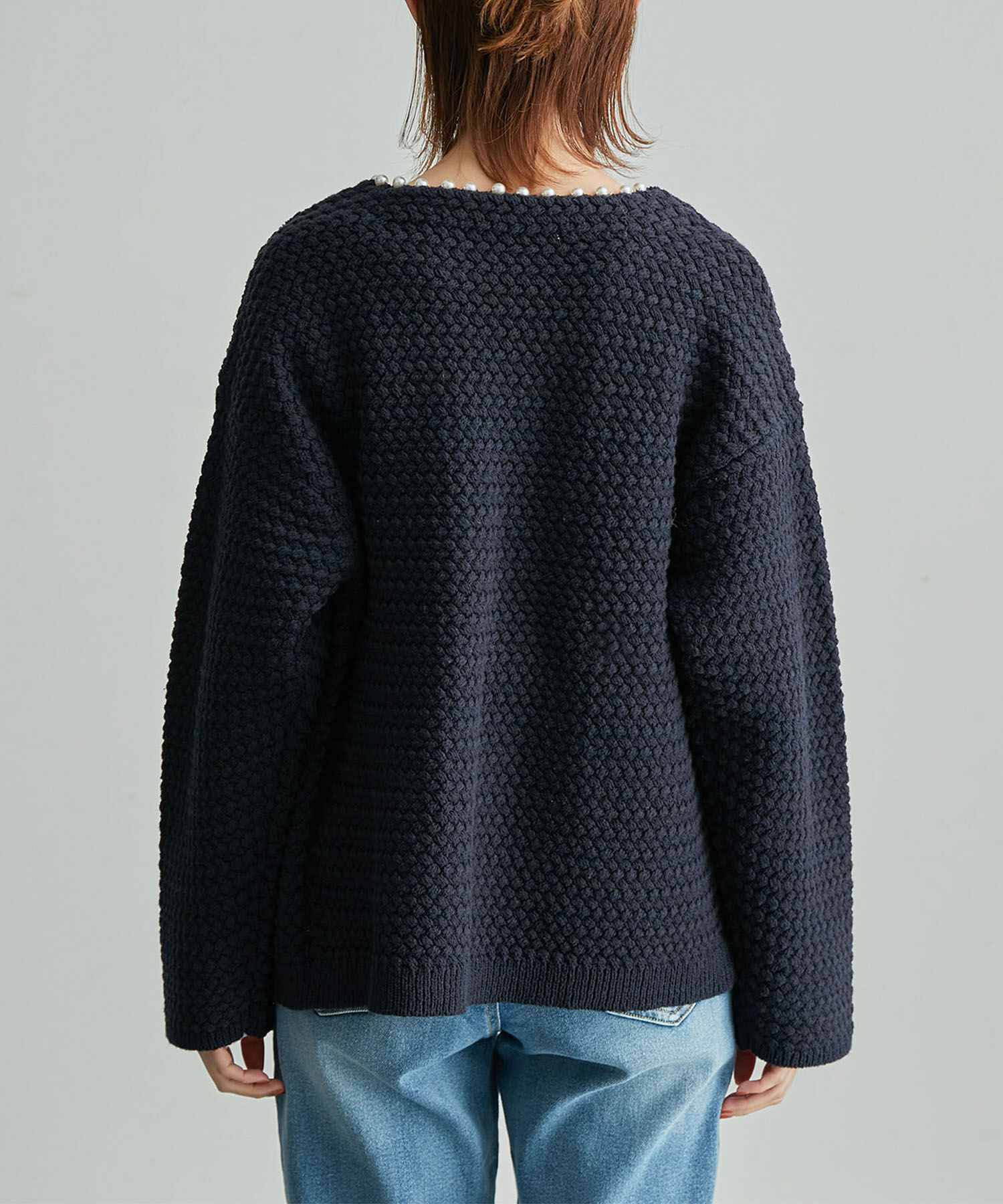 Rope&rsquo;Picnic「【emur】追加生産&新色追加/パールカーディガン」|カーディガン|