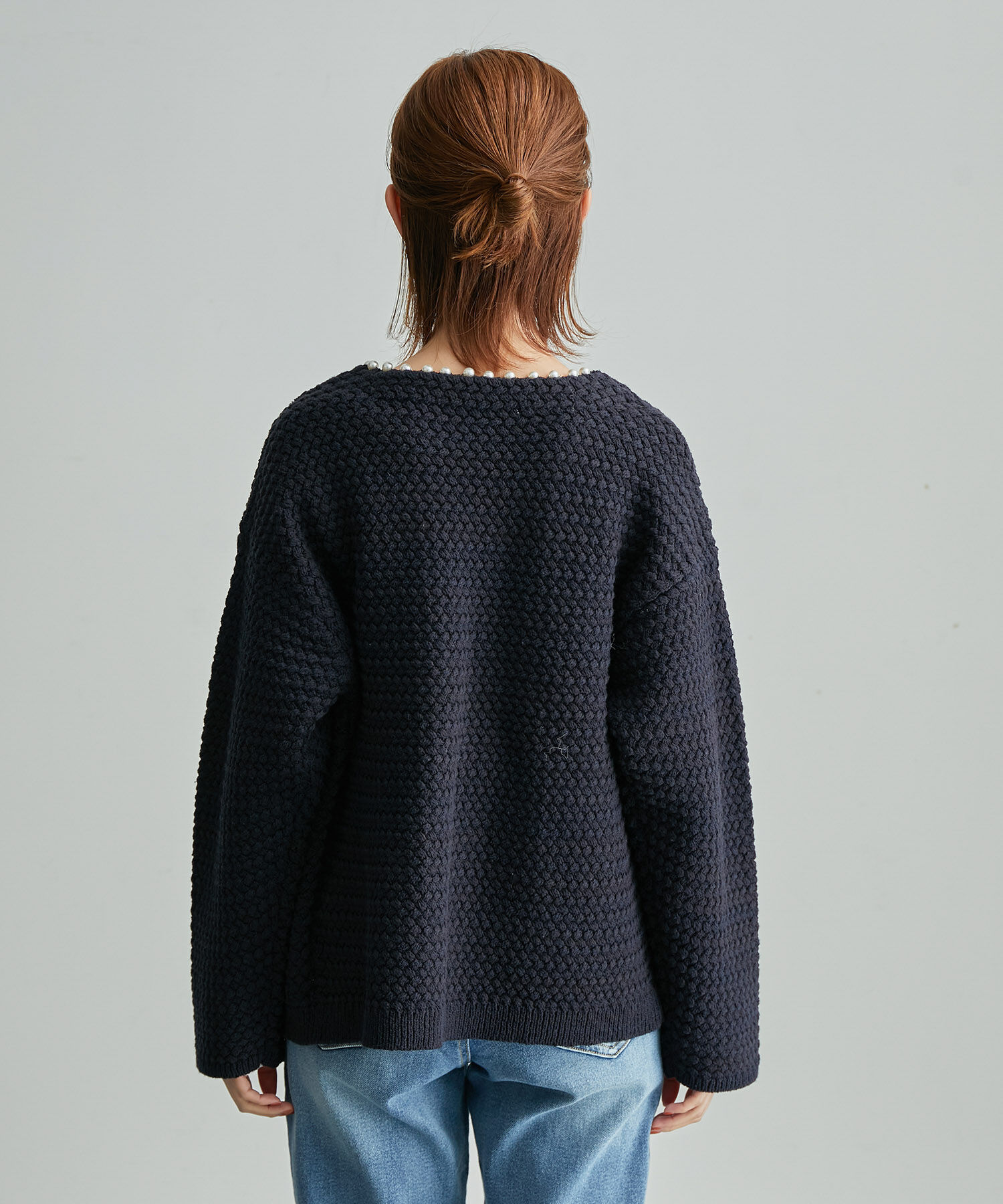 Rope&rsquo;Picnic「【emur】追加生産&新色追加/パールカーディガン」|カーディガン|