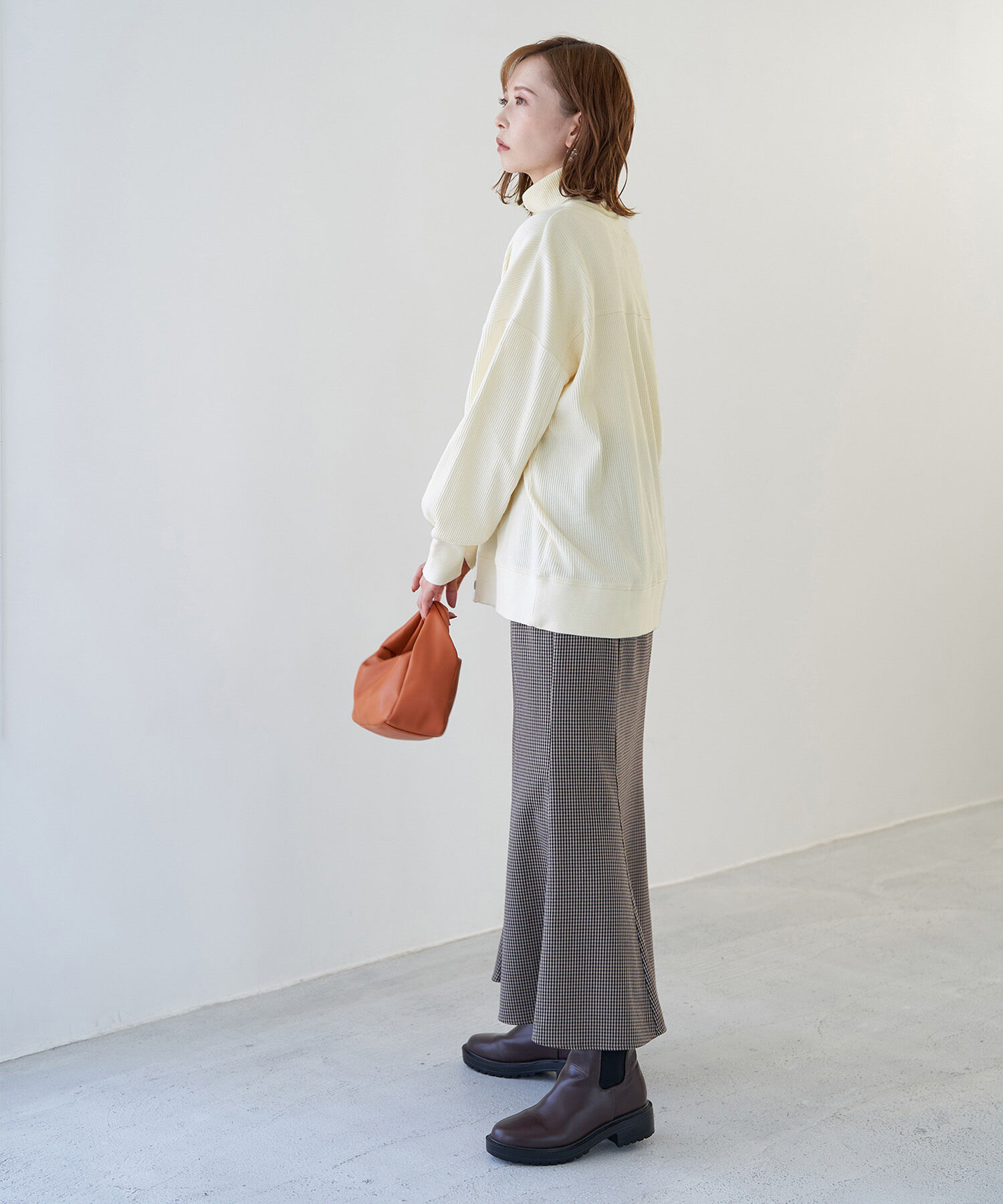 Rope&rsquo;Picnic「【WEB限定】テレコ袖ボリュームカーディガン」|カーディガン|