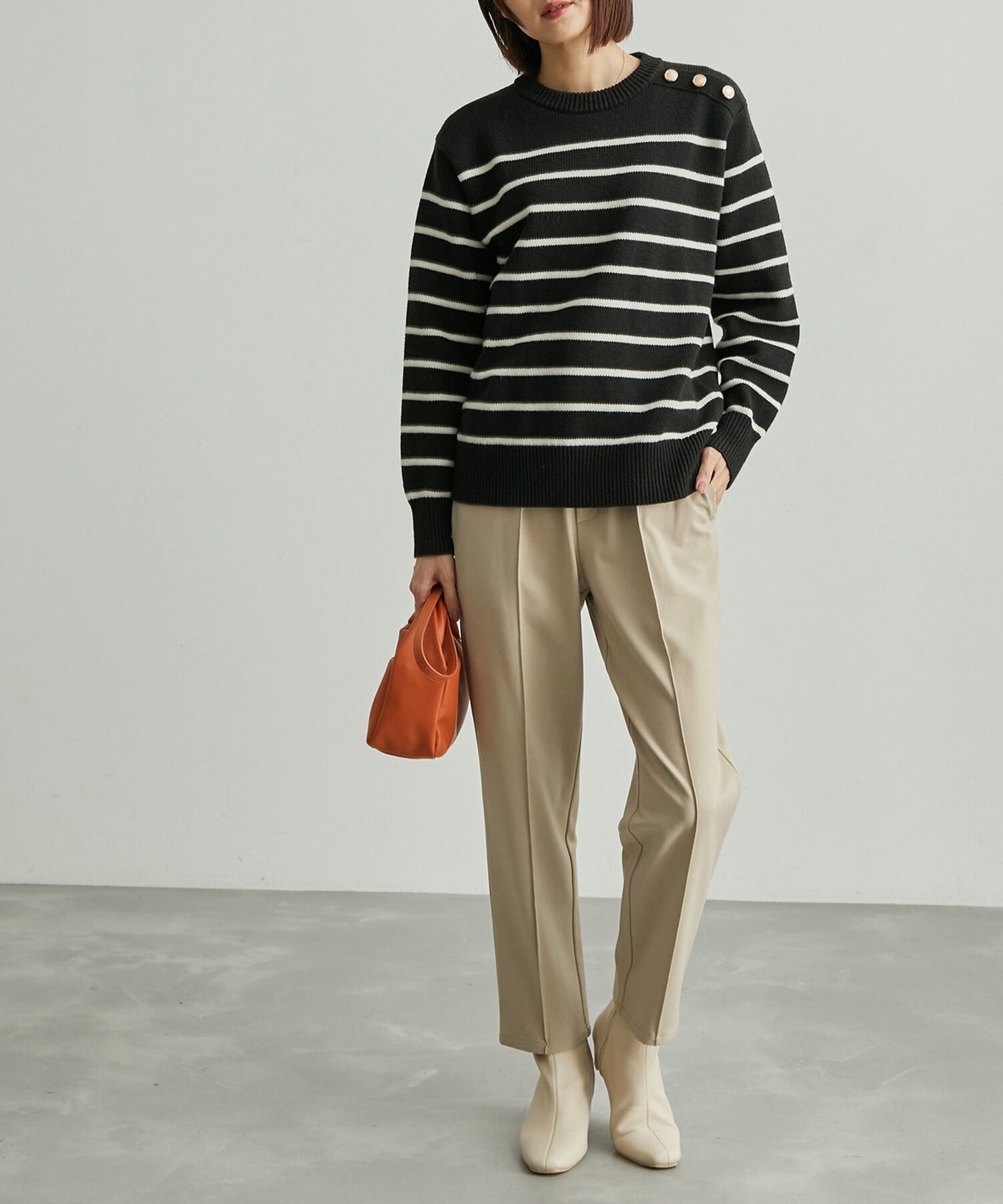 Rope&rsquo;Picnic「裏起毛ステファニーカラージョガーパンツ」|その他|