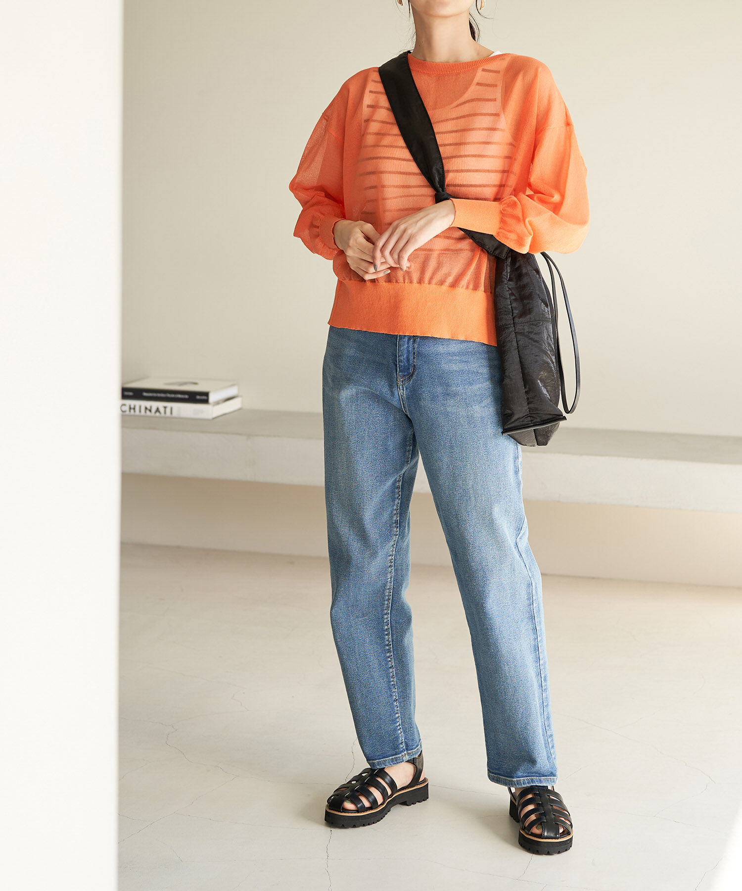 ROPE PICNIC PASSAGE「【CONTROL FREAK/コントロールフリーク別注】 オーガンジーナイロンショルダーバッグ」|ショルダー・メッセンジャー|