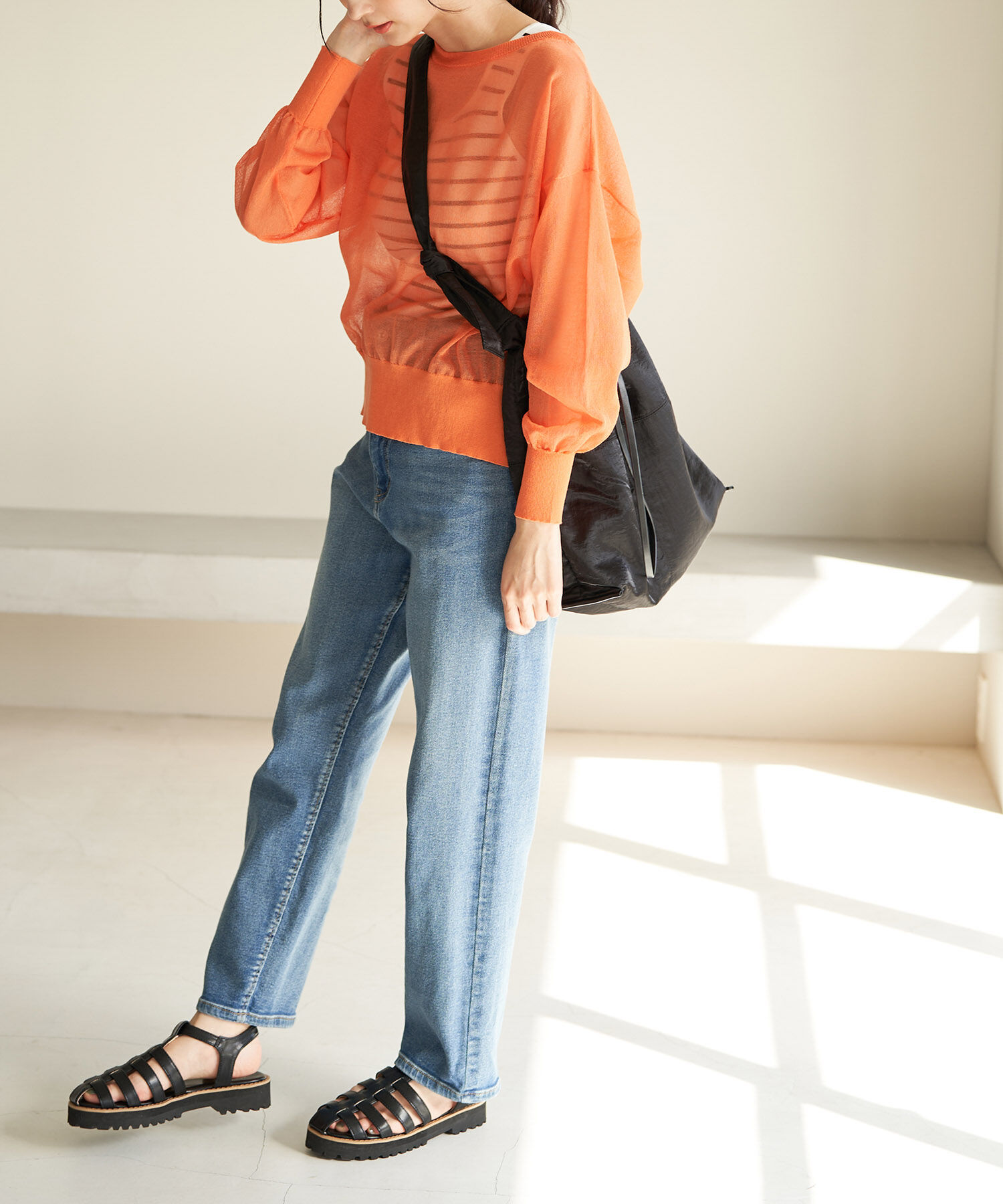 ROPE PICNIC PASSAGE「【CONTROL FREAK/コントロールフリーク別注】 オーガンジーナイロンショルダーバッグ」|ショルダー・メッセンジャー|