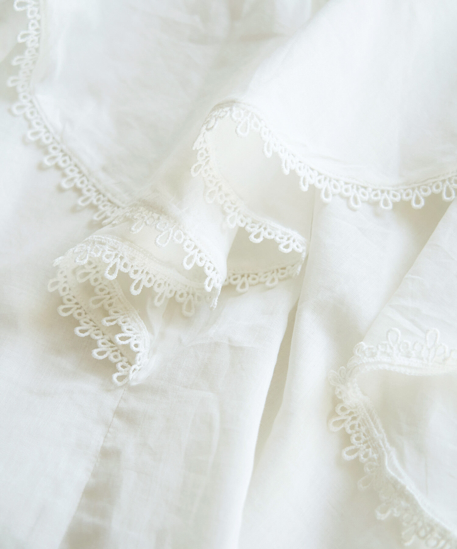 Rope&rsquo;Picnic「【emur/エミュール】洗える/ラッフルカラーブラウス」|シャツ・ブラウス|