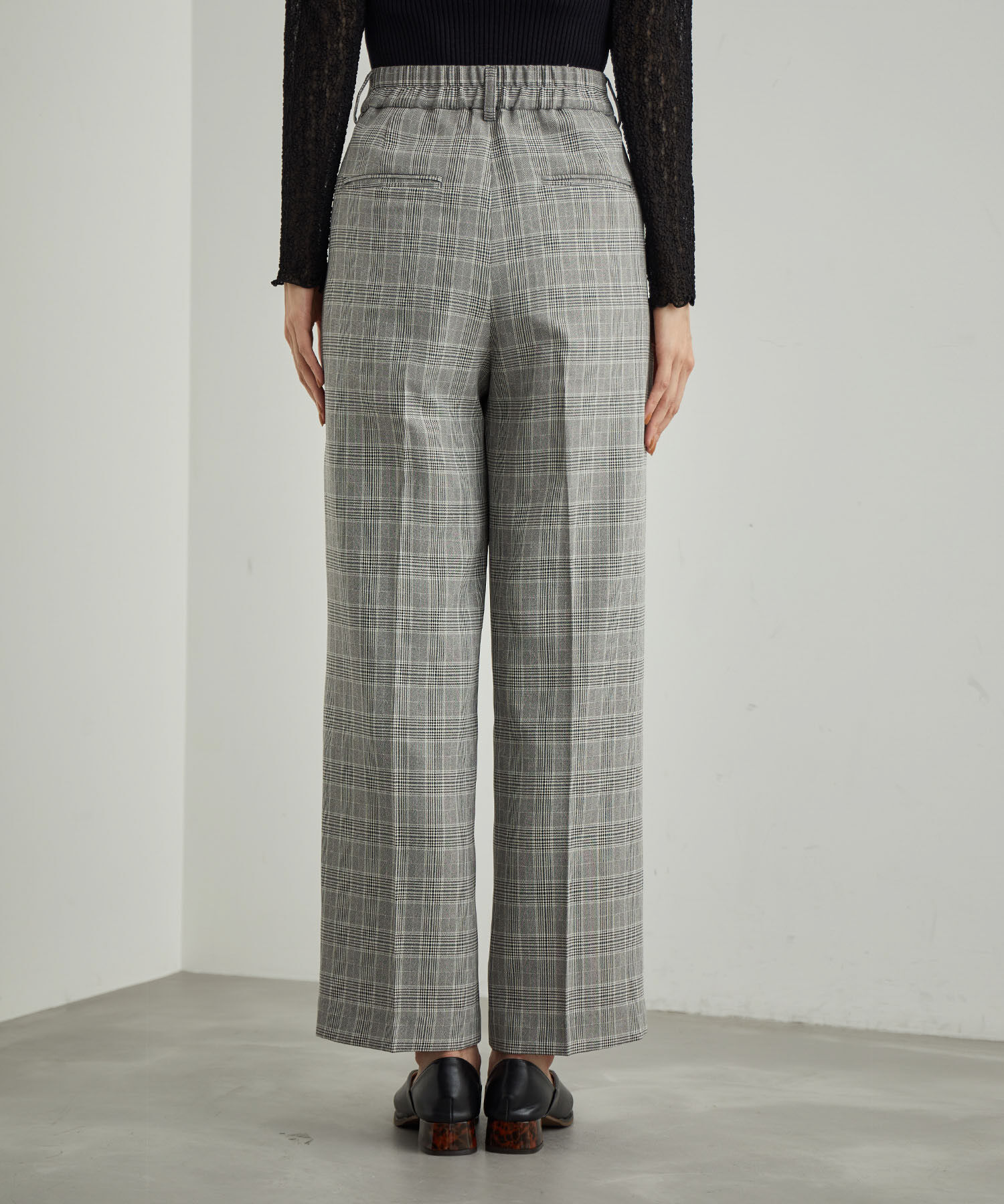 Rope&rsquo;Picnic「ウールライクサキソニーセミタックワイドパンツ」|その他|