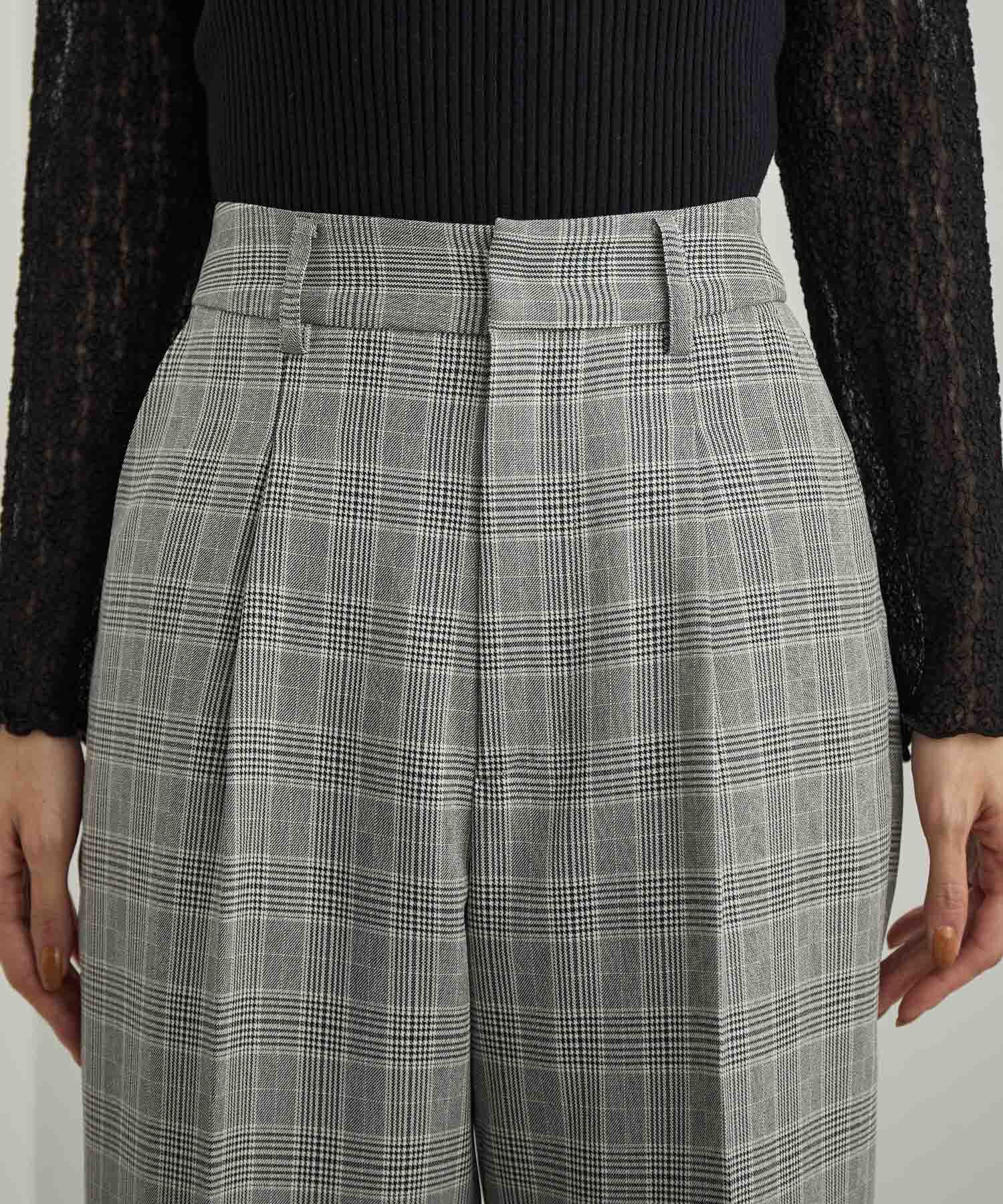 Rope&rsquo;Picnic「ウールライクサキソニーセミタックワイドパンツ」|その他|