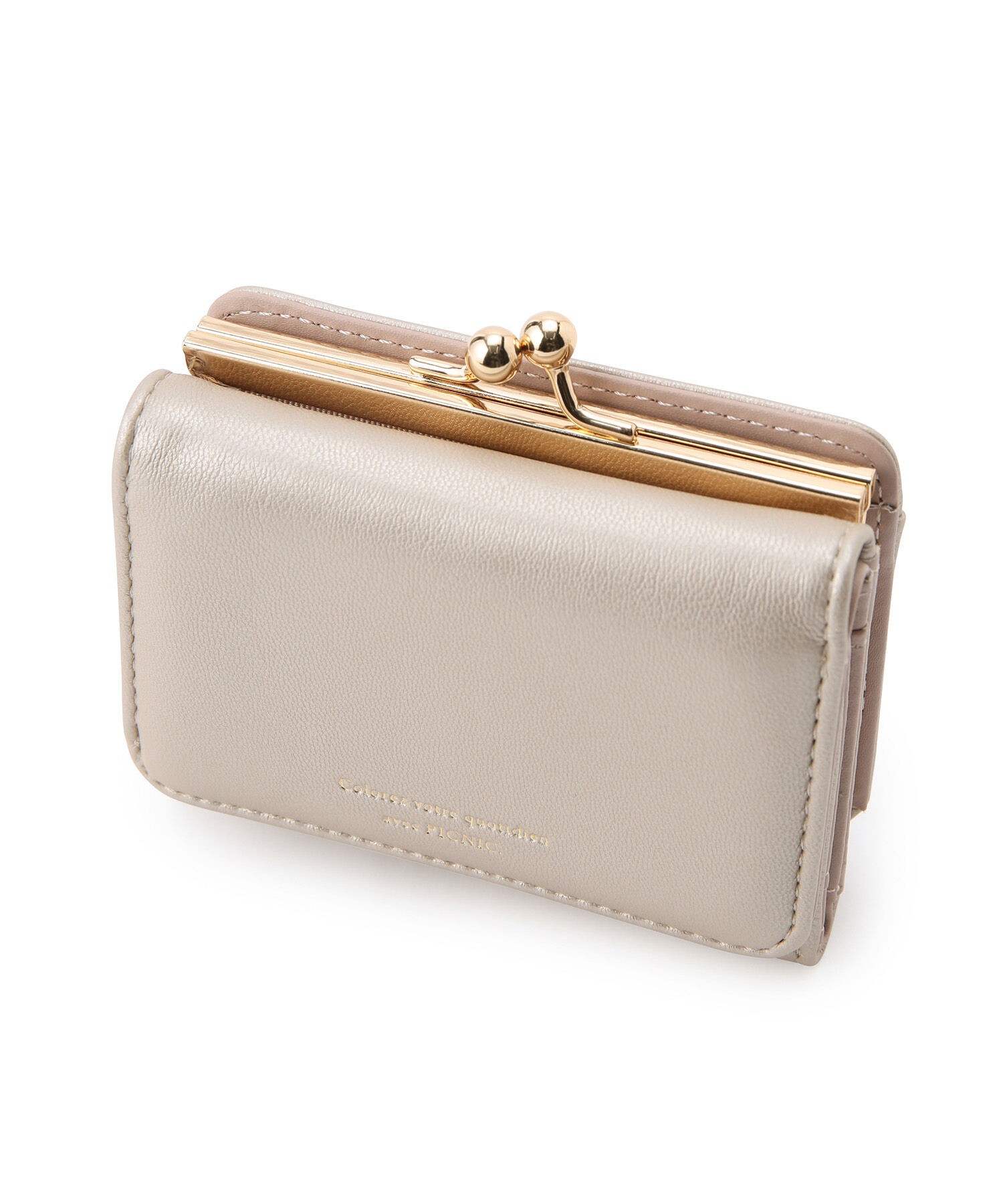 ROPE PICNIC PASSAGE「がま口三つ折りウォレット」|財布|