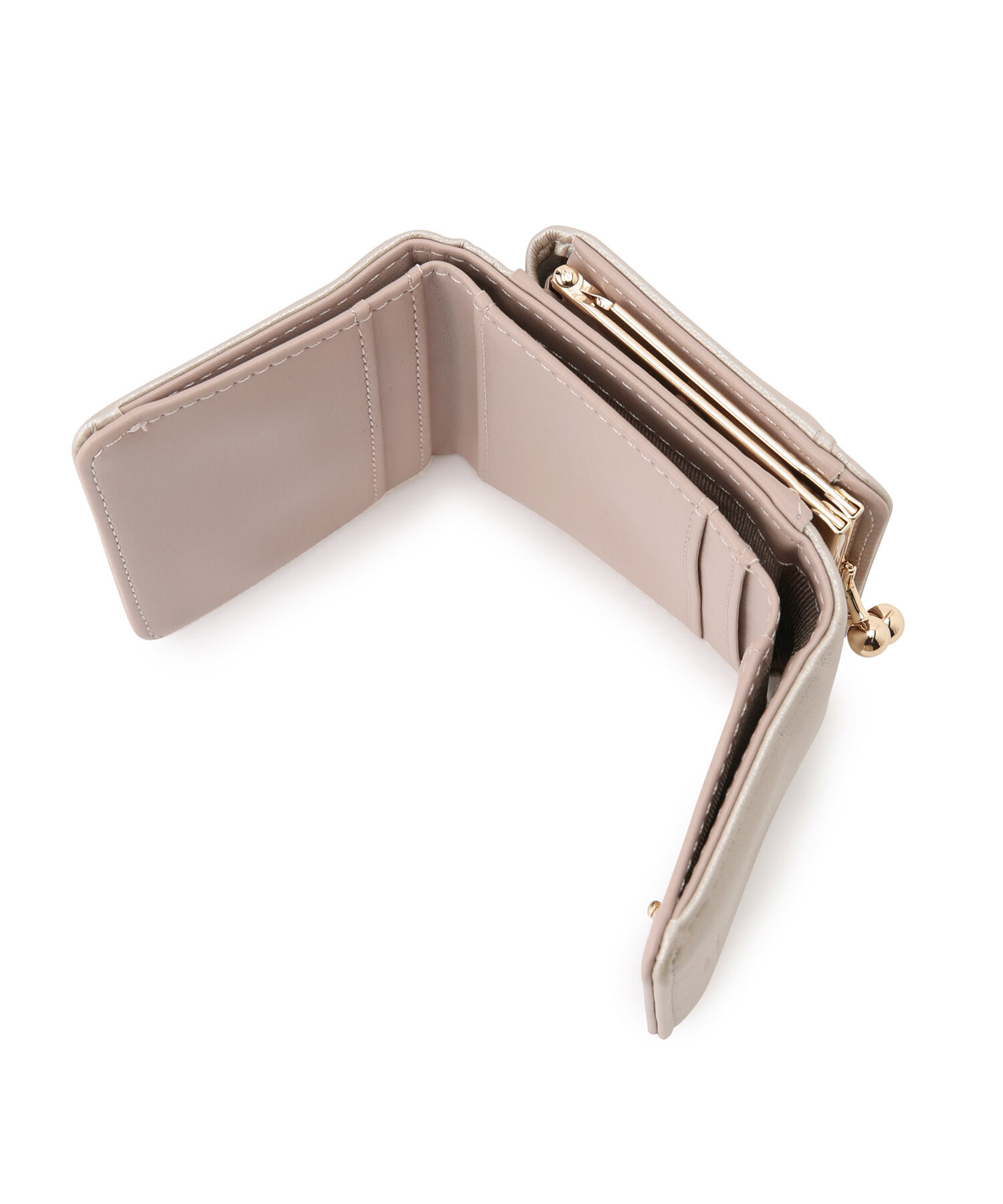 ROPE PICNIC PASSAGE「がま口三つ折りウォレット」|財布|