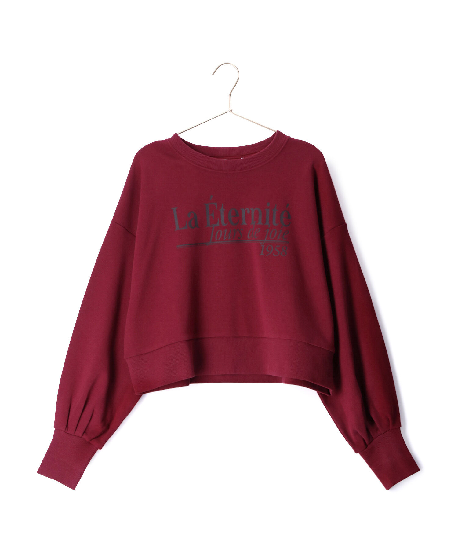 ROPE' PICNIC R「ショート丈ロゴスウェット」|スウェット・ジャージ|