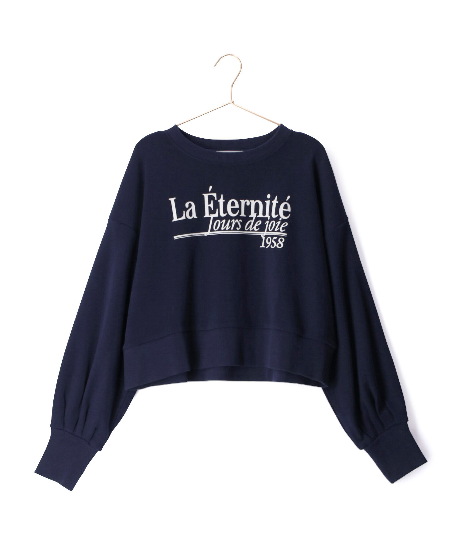 ROPE' PICNIC R「ショート丈ロゴスウェット」|スウェット・ジャージ|