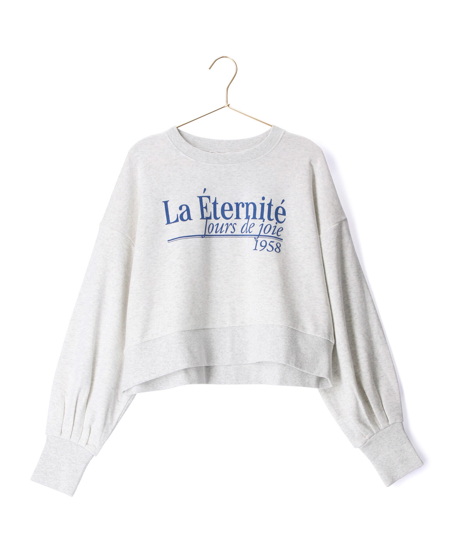 ROPE' PICNIC R「ショート丈ロゴスウェット」|スウェット・ジャージ|