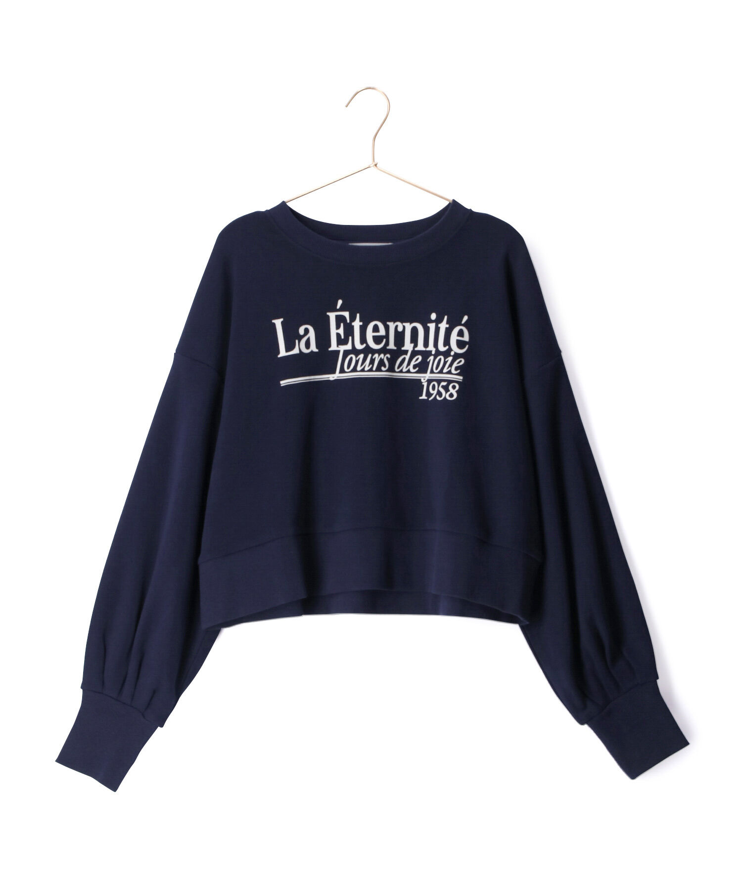 ROPE' PICNIC R「ショート丈ロゴスウェット」|スウェット・ジャージ|