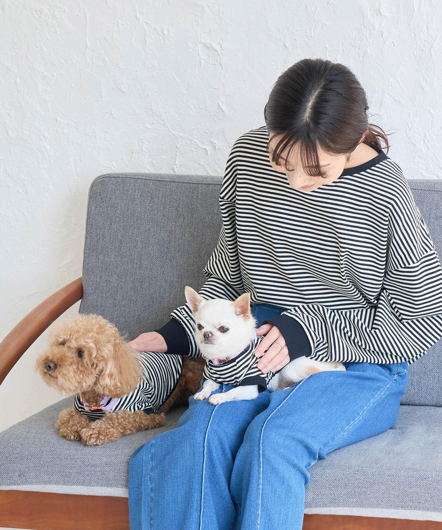 ROPE' PICNIC R「BIGボーダーカットトップス/リンクコーデ 」|Tシャツ・カットソー|