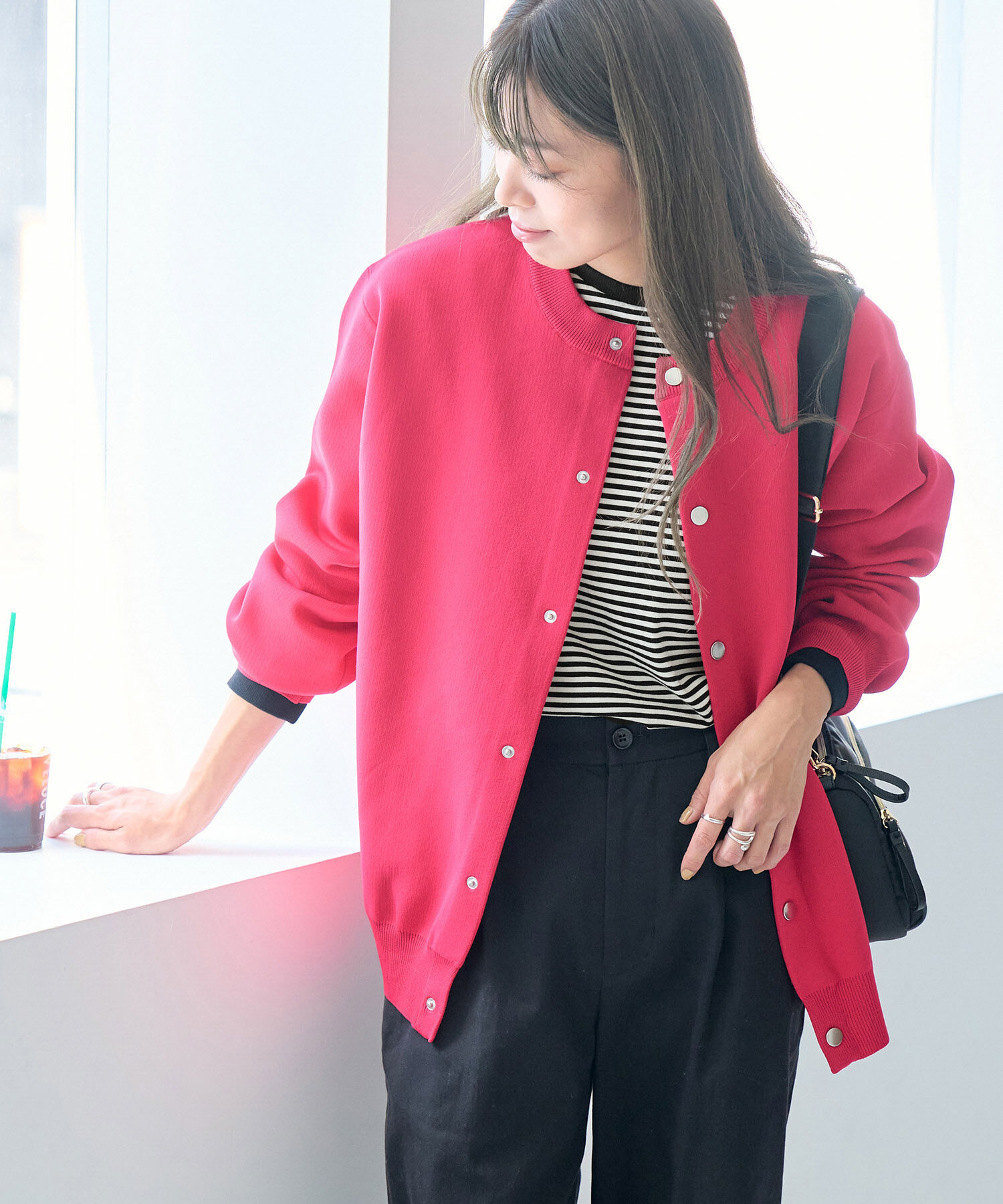 ROPE' PICNIC R「BIGボーダーカットトップス/リンクコーデ 」|Tシャツ・カットソー|