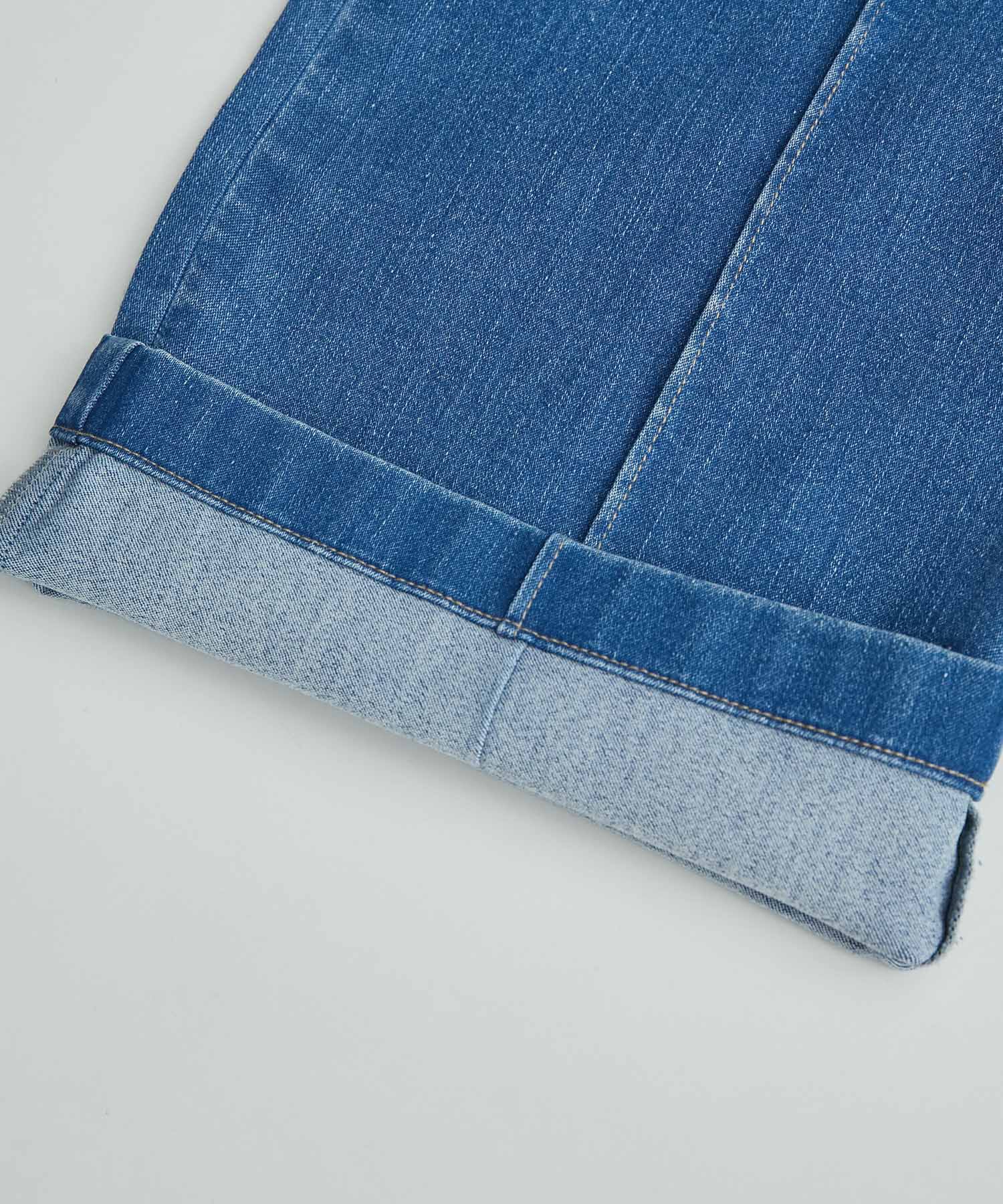 Rope&rsquo;Picnic「【CM着用商品】ウエストシェイプストレートワイドデニム」|デニム|