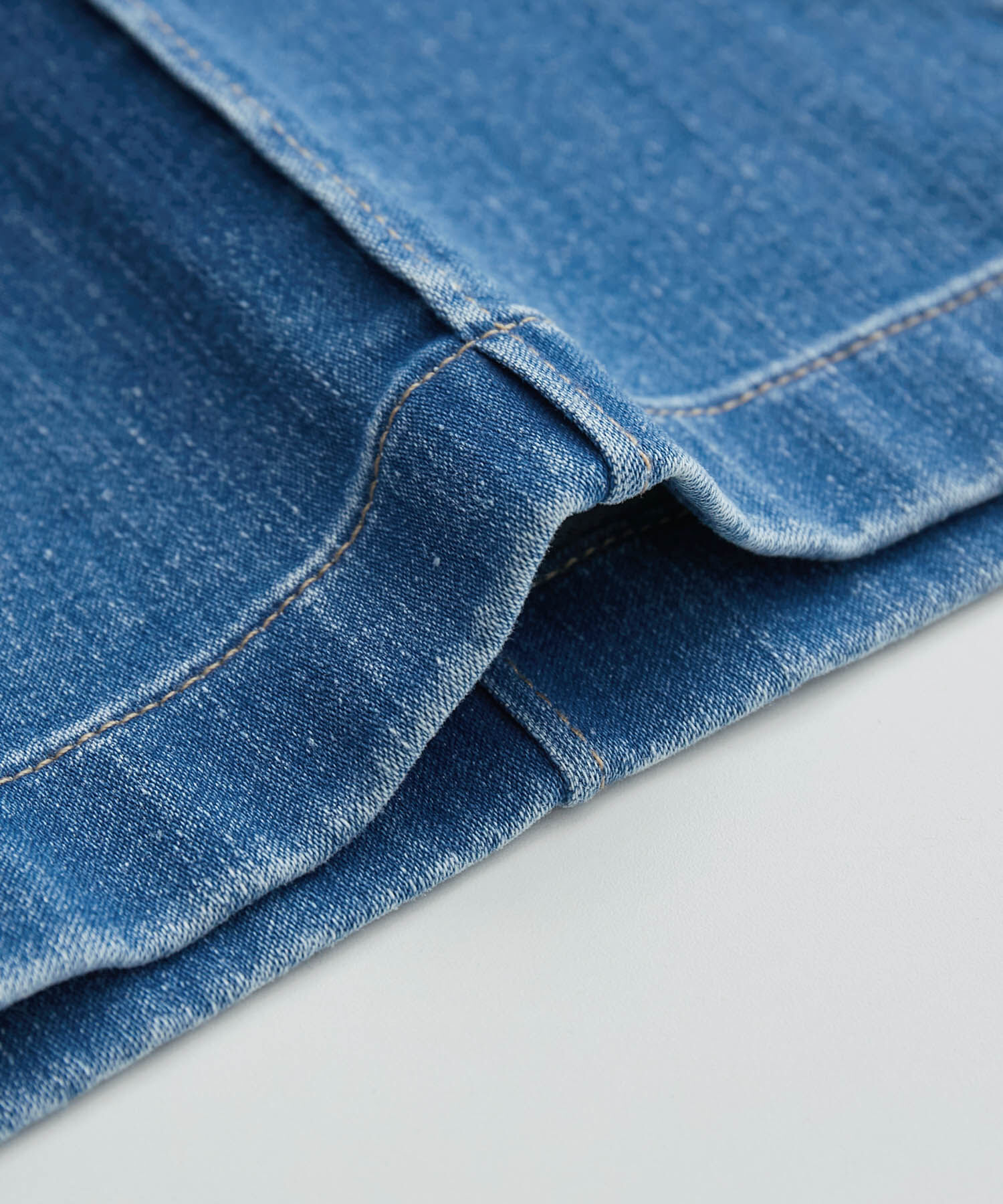 Rope&rsquo;Picnic「【CM着用商品】ウエストシェイプストレートワイドデニム」|デニム|