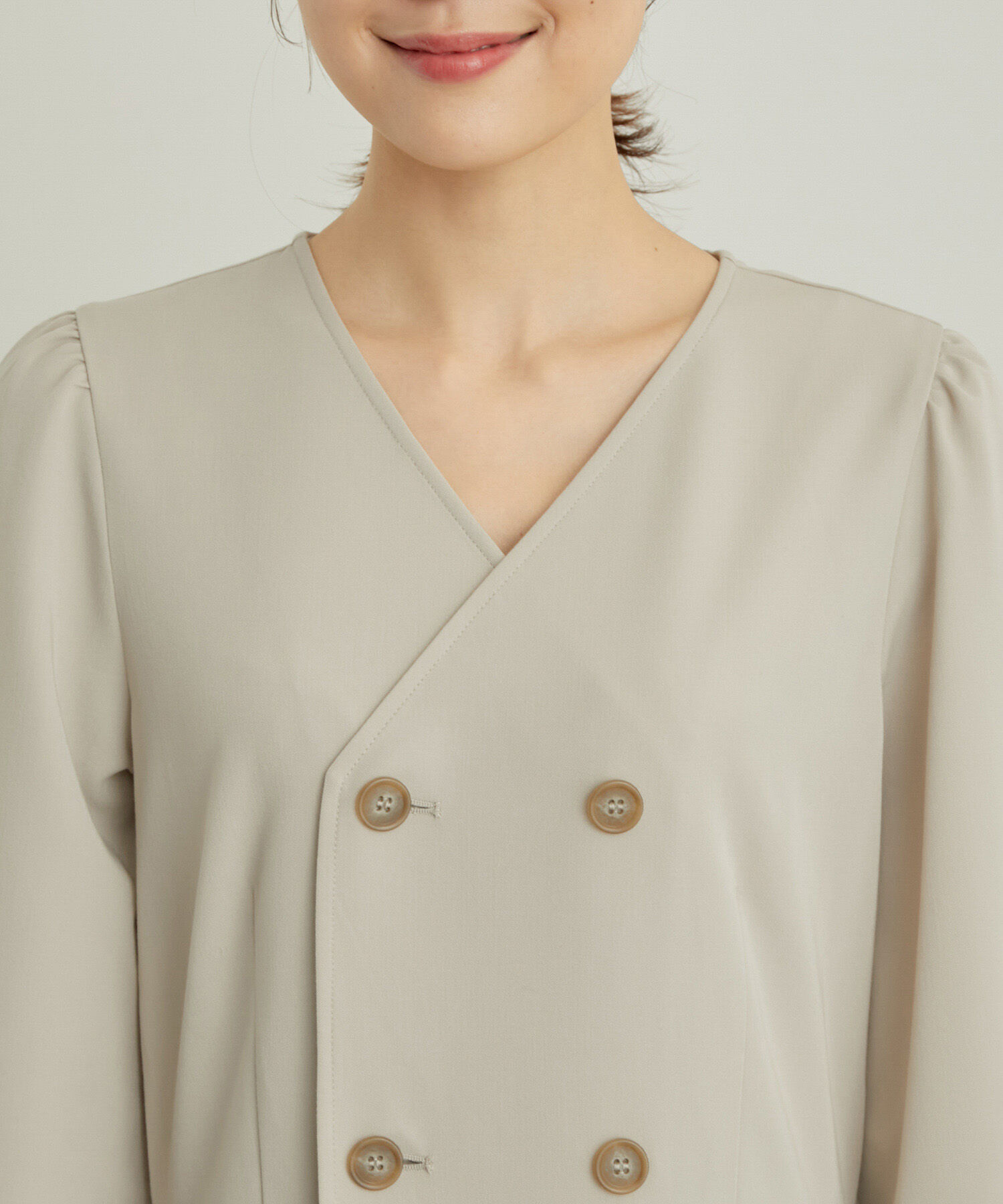 Rope&rsquo;Picnic「トレンチ風ワンピース」|ワンピース|