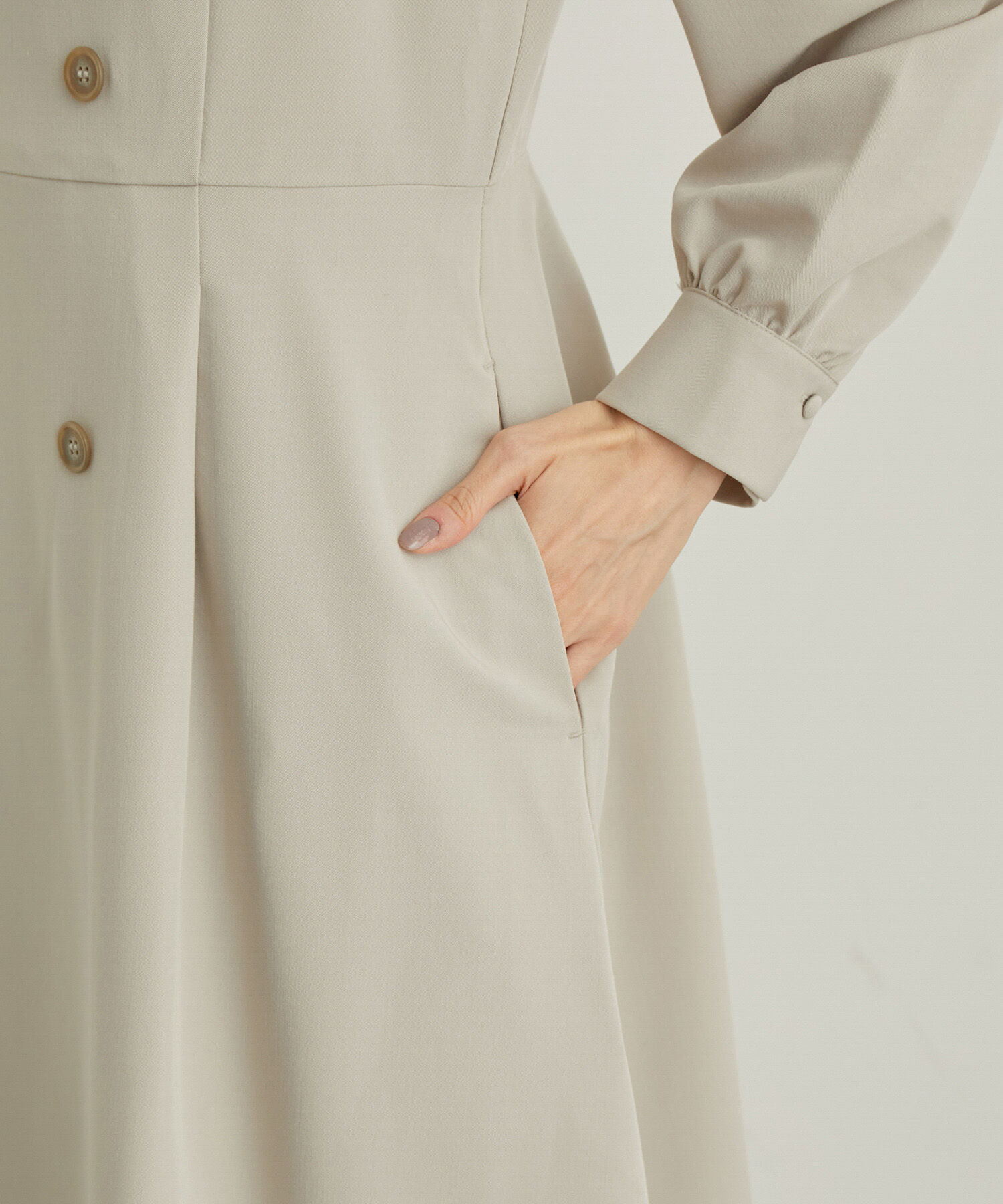 Rope&rsquo;Picnic「トレンチ風ワンピース」|ワンピース|