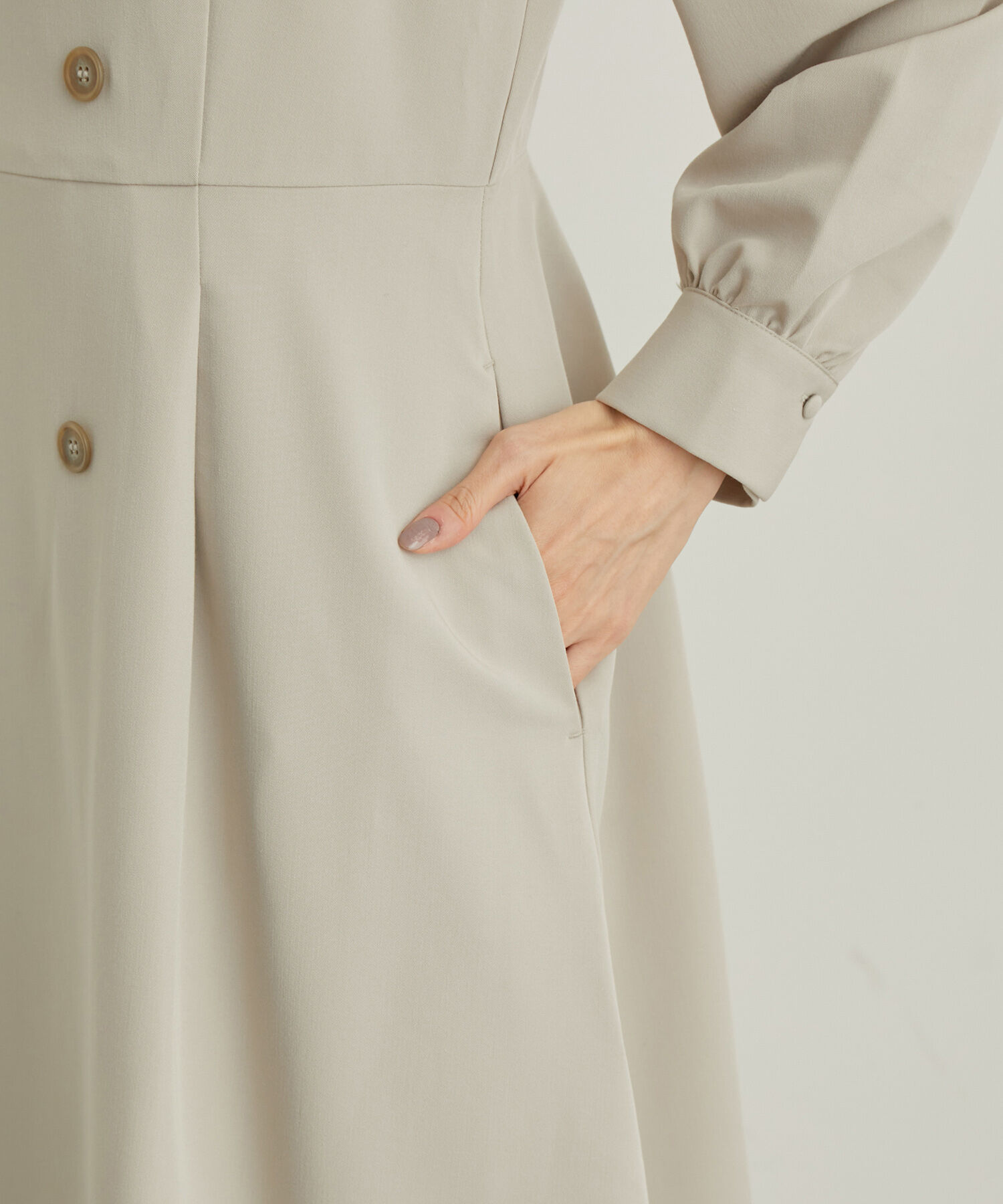 Rope&rsquo;Picnic「トレンチ風ワンピース」|ワンピース|