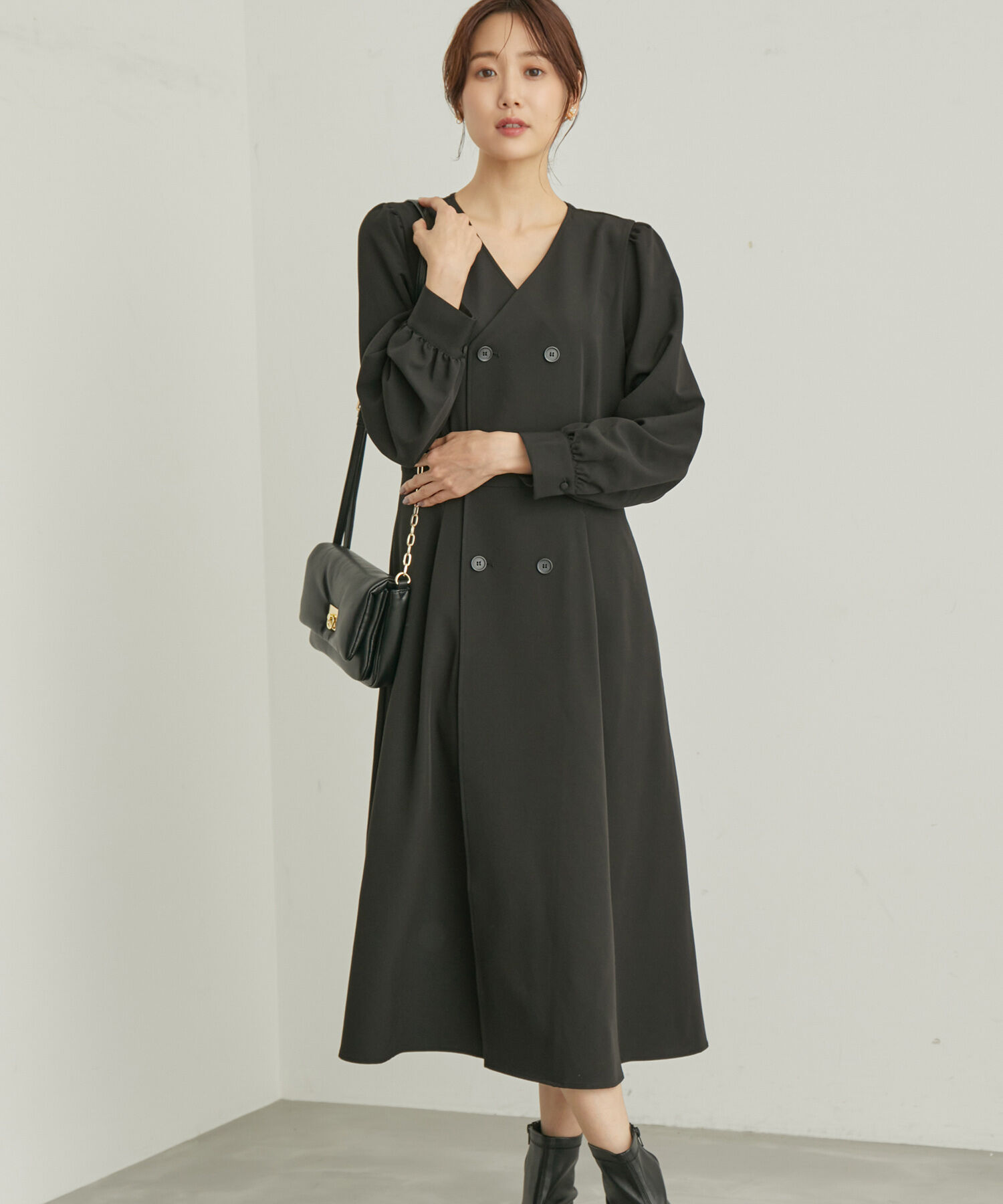 Rope&rsquo;Picnic「トレンチ風ワンピース」|ワンピース|