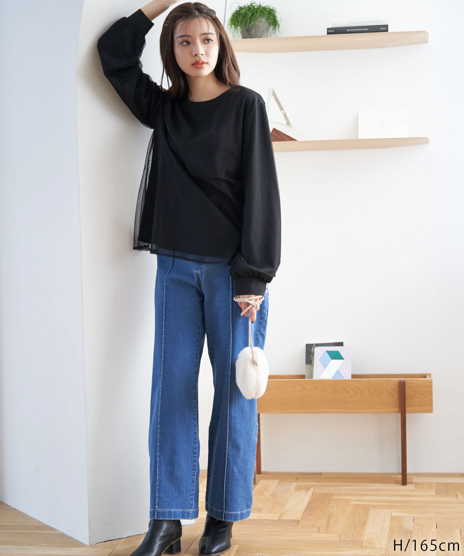 Rope&rsquo;Picnic「【WEB限定】チュールレイヤードトップス」|Tシャツ・カットソー|