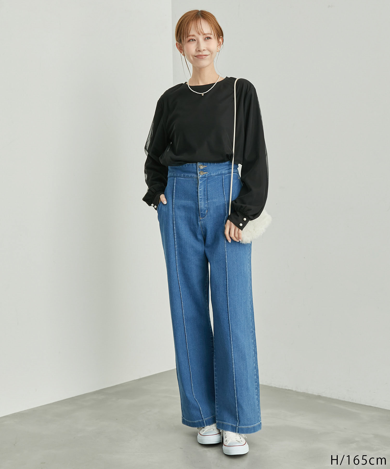 Rope&rsquo;Picnic「【WEB限定】チュールレイヤードトップス」|Tシャツ・カットソー|